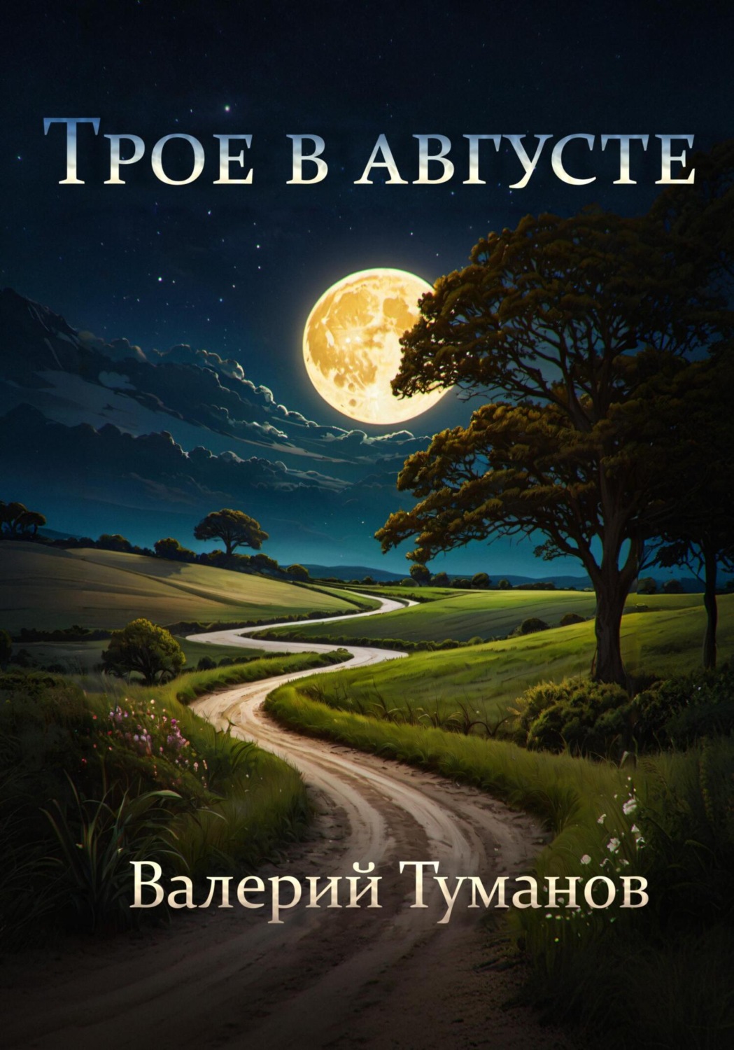 Обложка книги «Трое в августе»