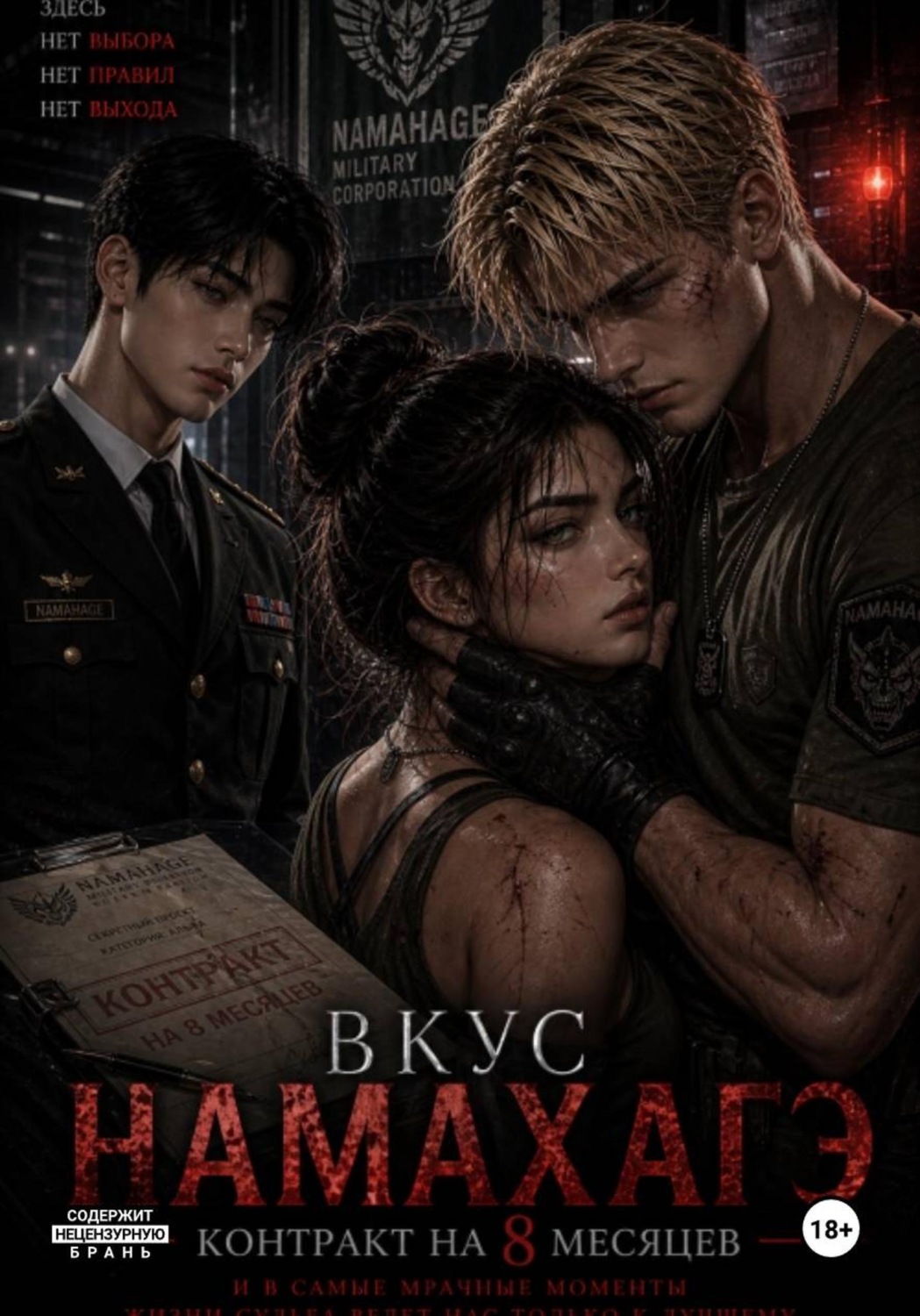 Обложка книги «Вкус намахагэ (контракт на 8 месяцев)»