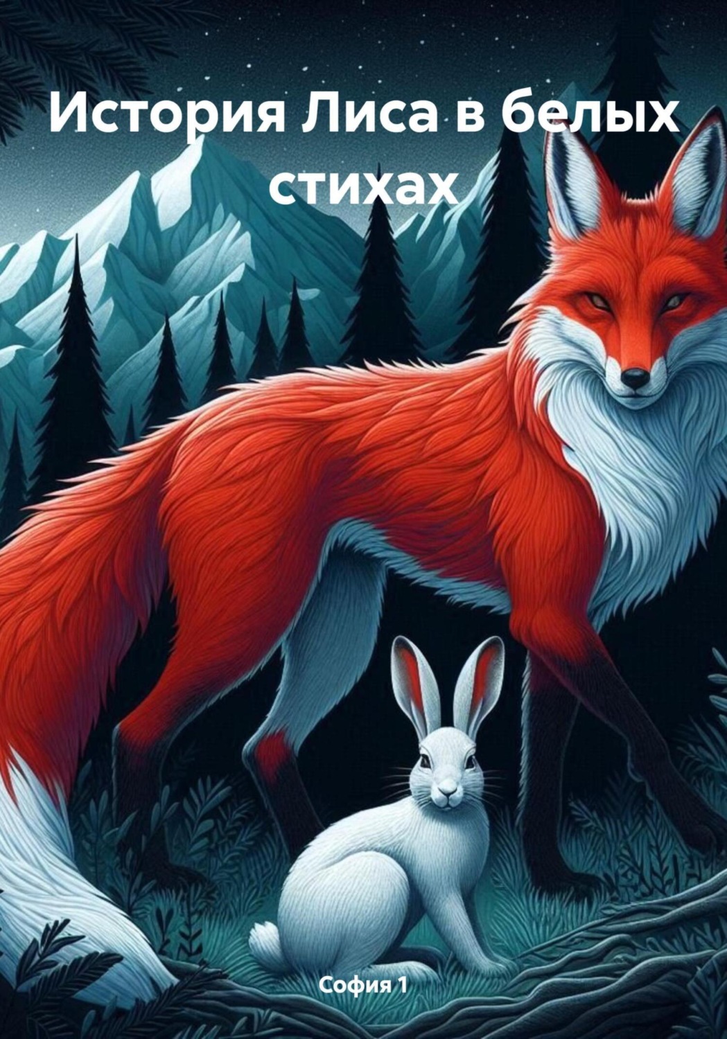 Обложка книги «История Лиса в белых стихах»