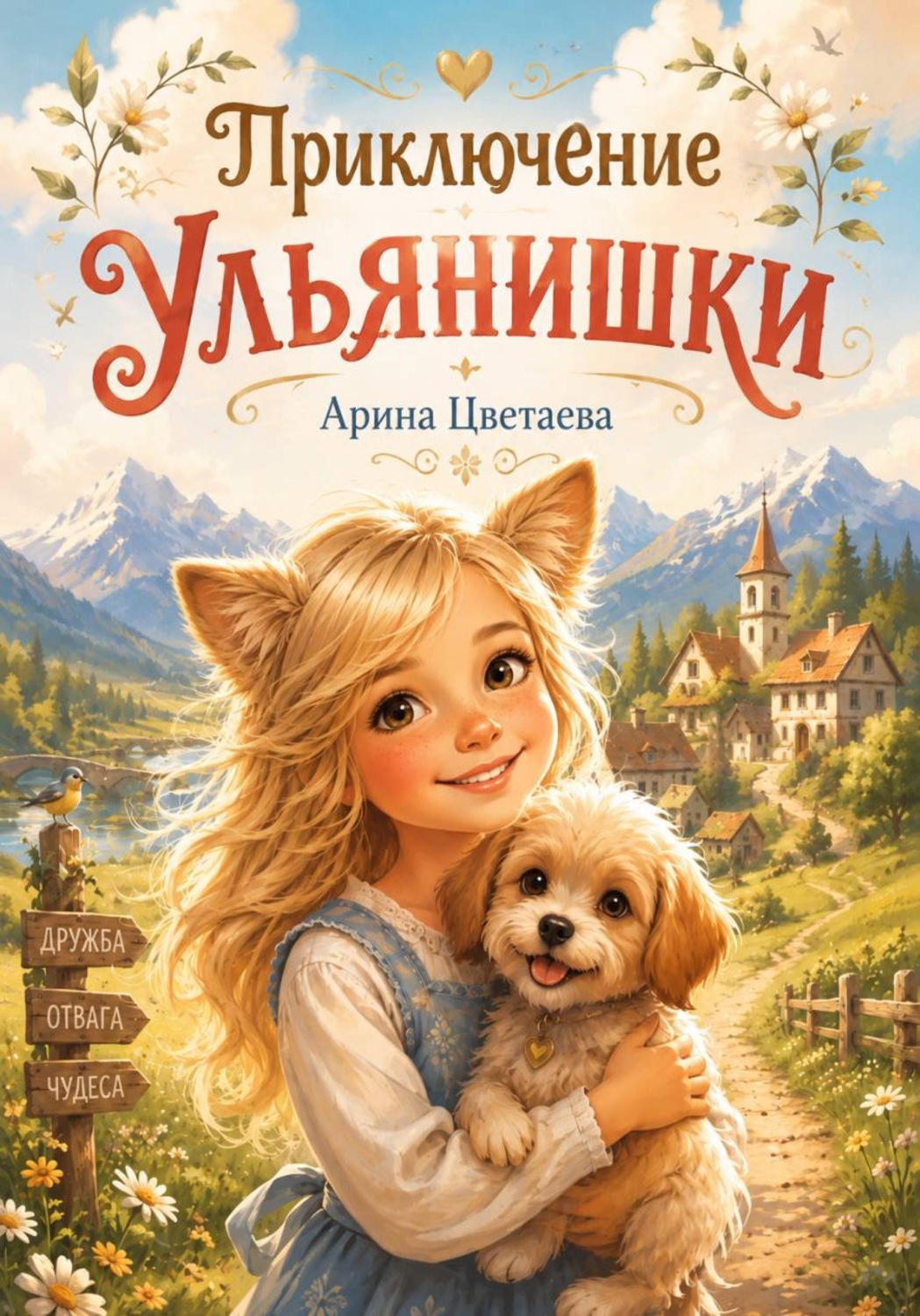 Обложка книги «Приключения Ульянишки и её друзей»
