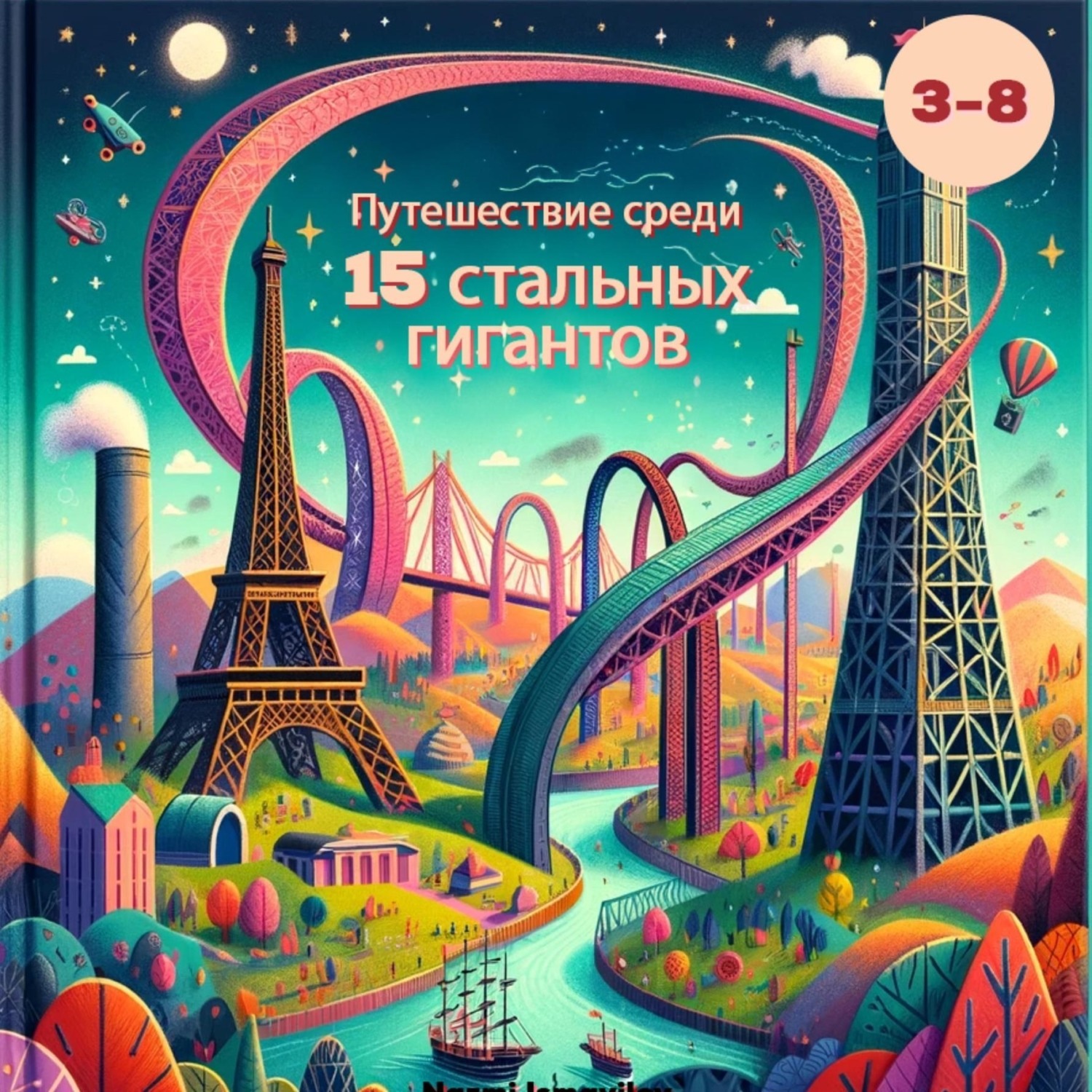 Обложка книги «Путешествие с 15 стальными гигантами»