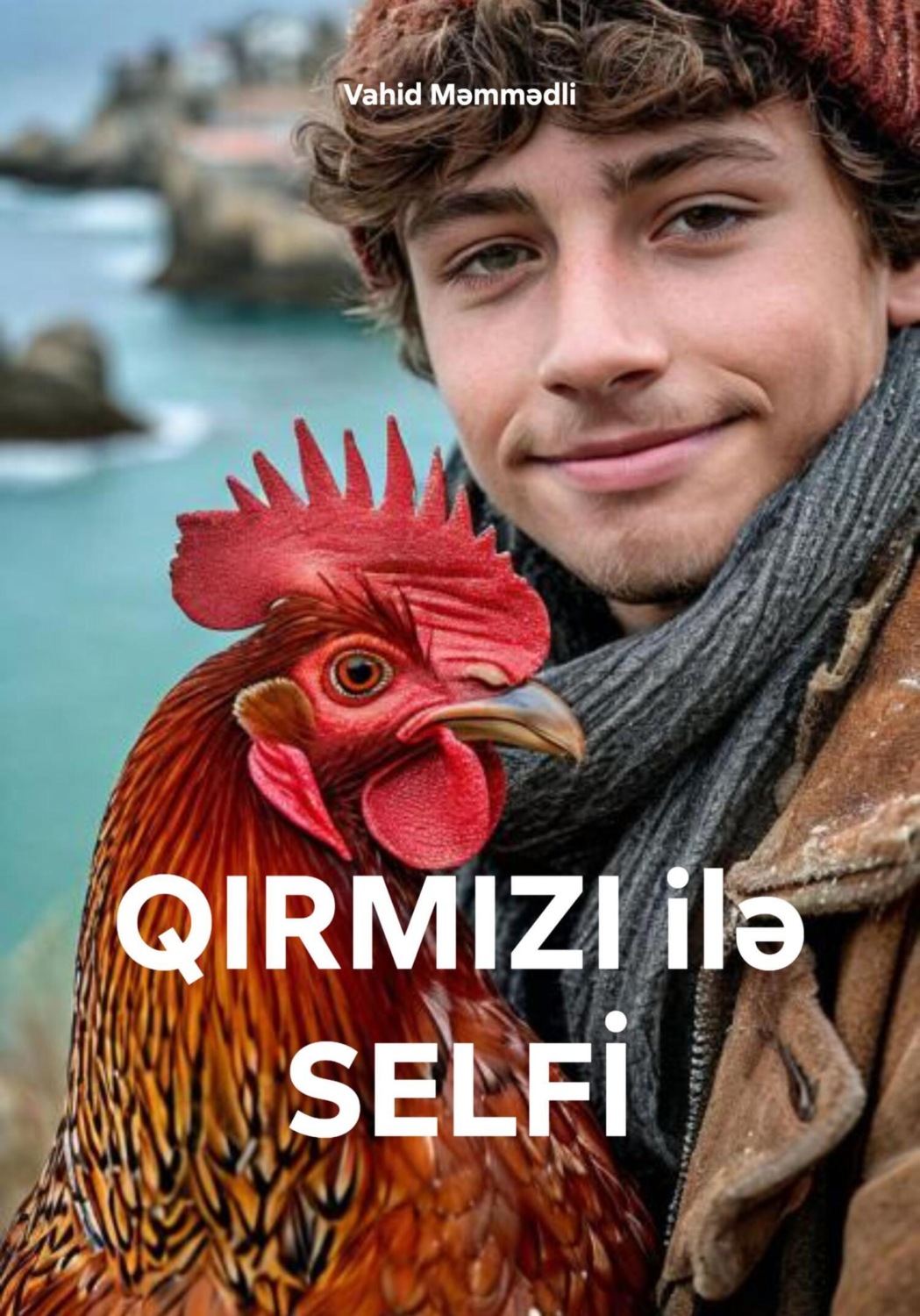 Обложка книги «QIRMIZI ilə SELFİ»