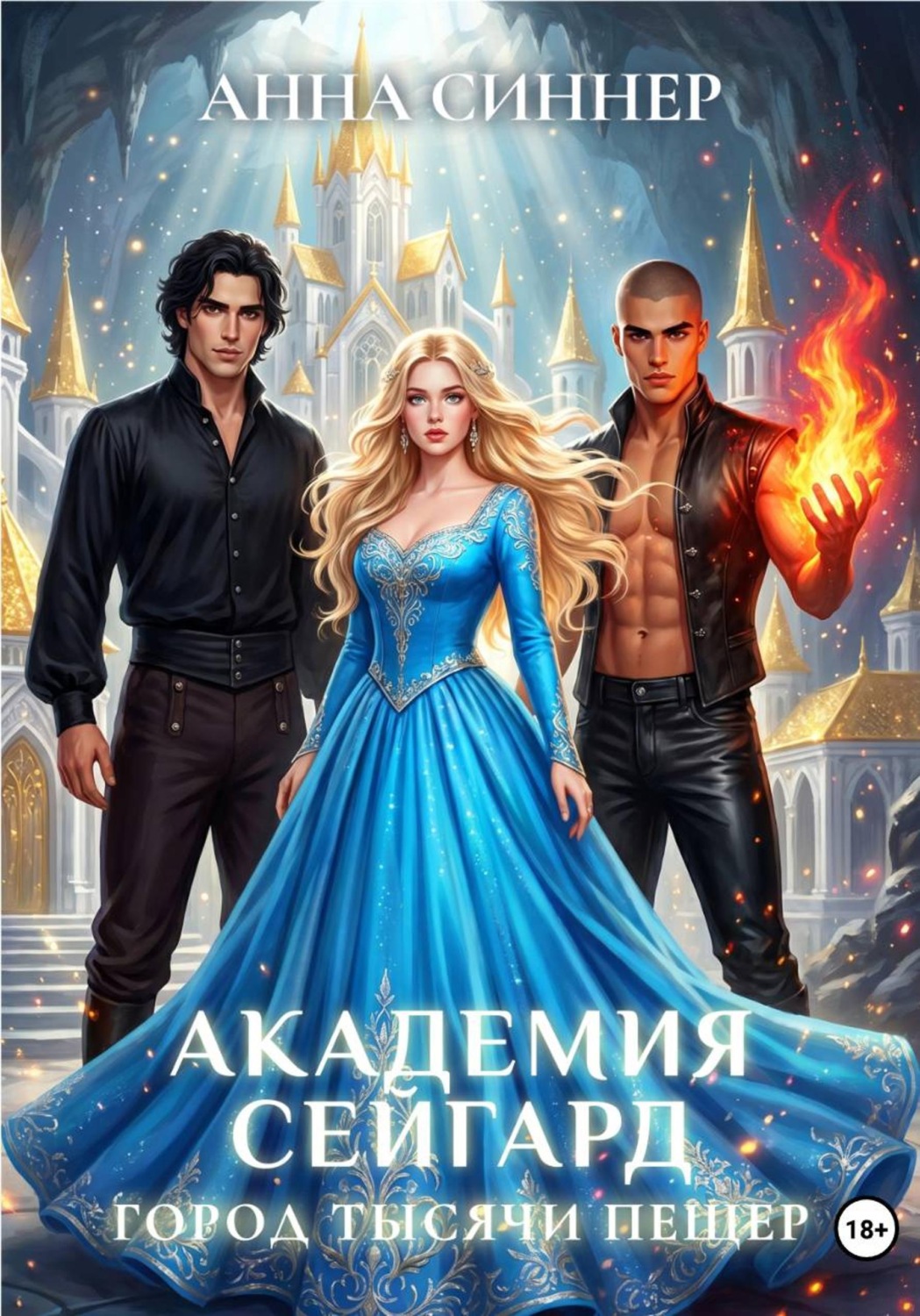 Обложка книги «Академия Сейгард. Город Тысячи Пещер»
