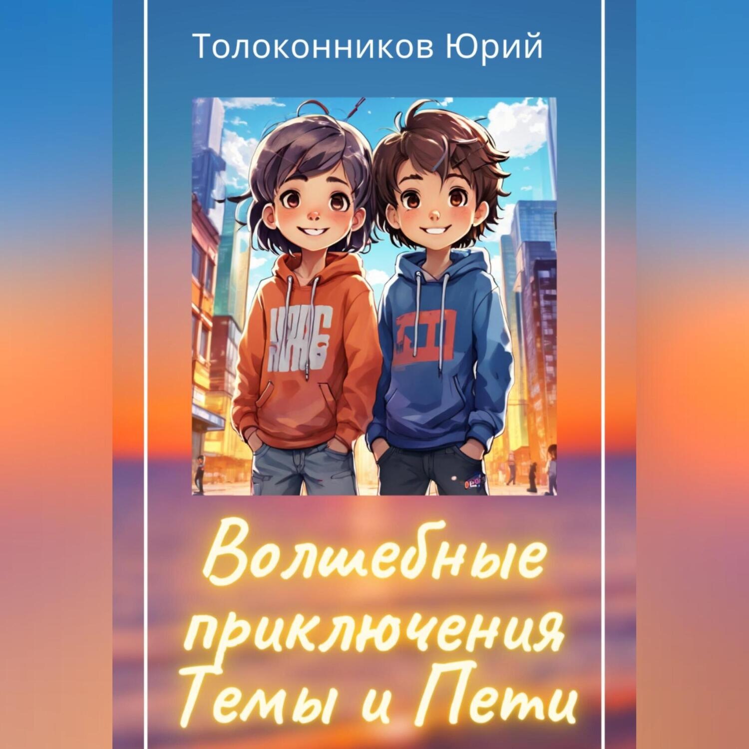 Обложка книги «Волшебные приключения Темы и Пети»
