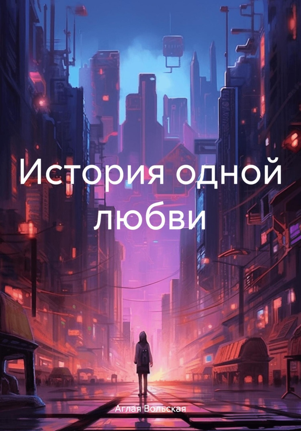 Обложка книги «История одной любви»