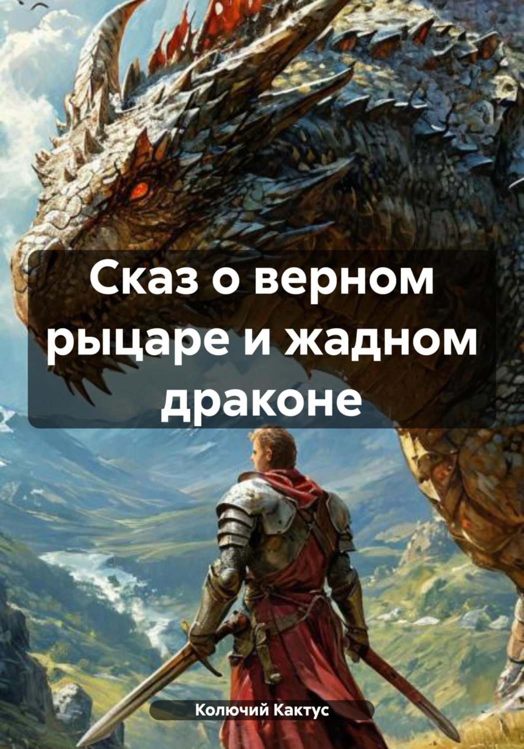 Обложка книги «Сказ о верном рыцаре и жадном драконе»
