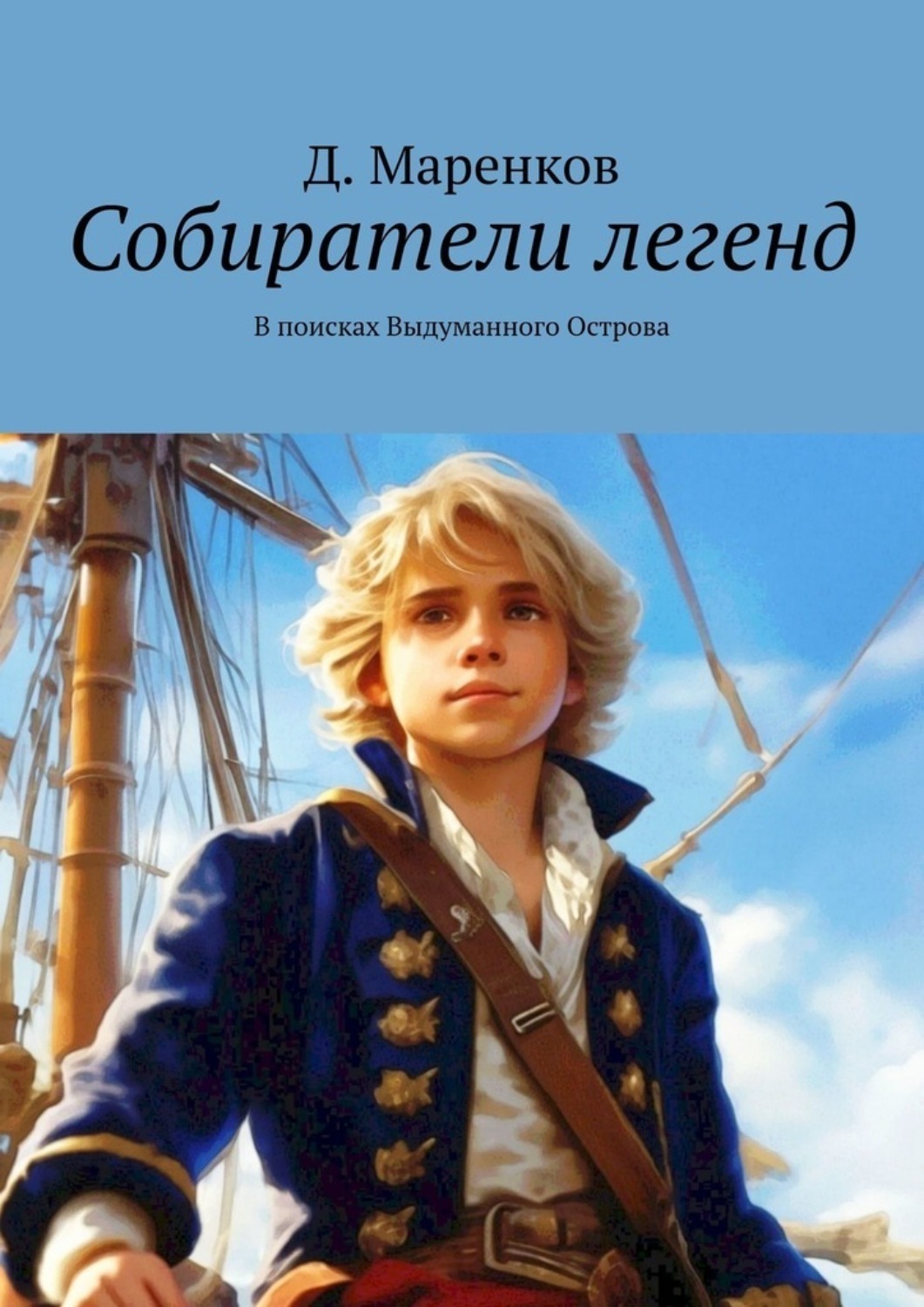 Обложка книги «Собиратели легенд. В поисках Выдуманного Острова»