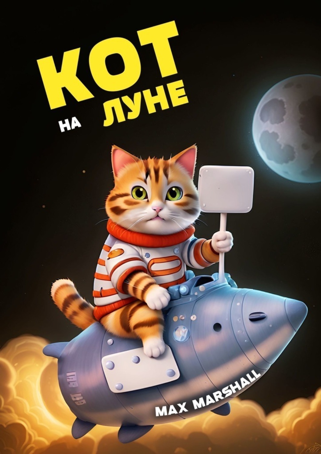 Обложка книги «Кот на Луне»