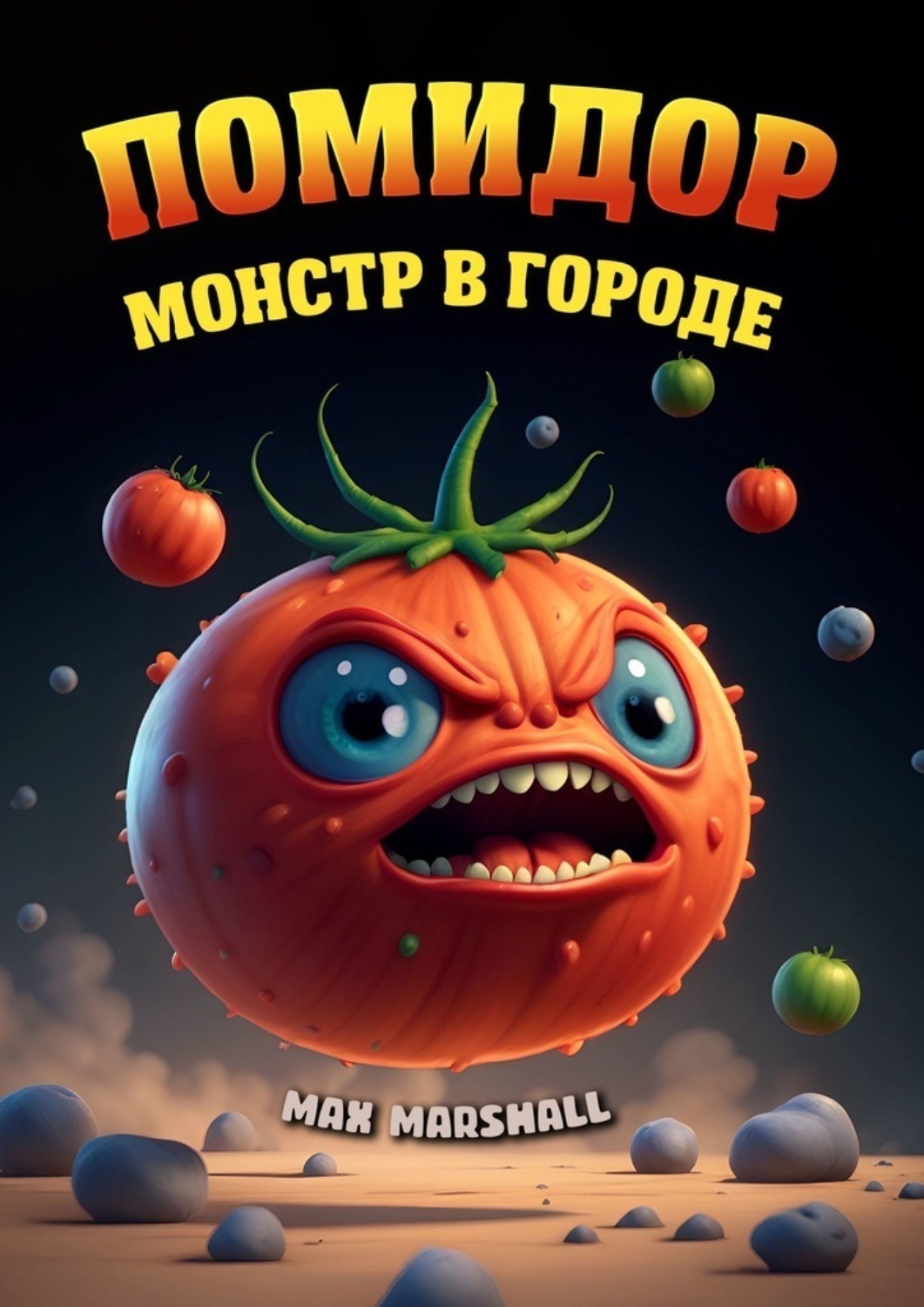 Обложка книги «Помидор Монстр в Городе»