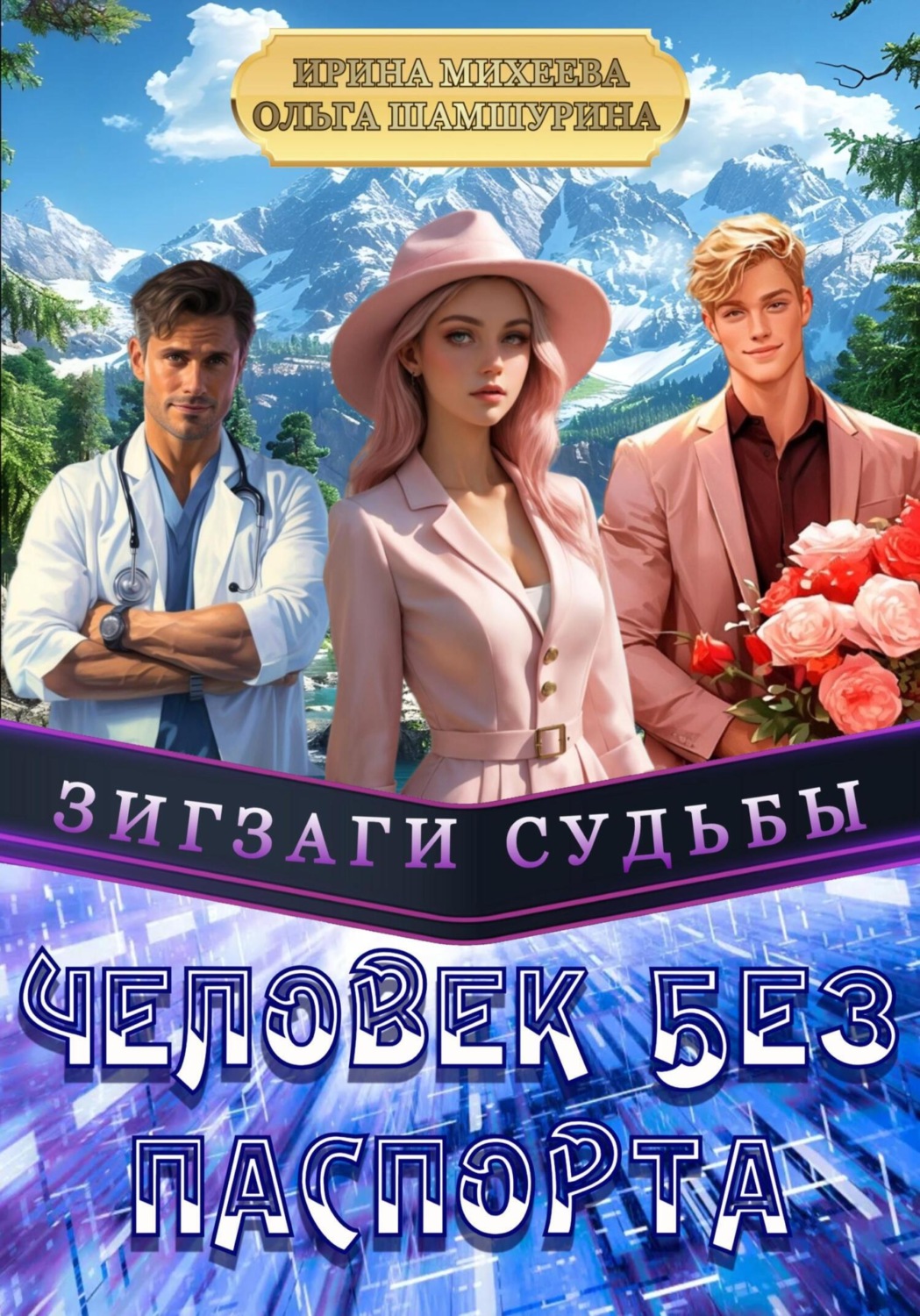 Обложка книги «Зигзаги судьбы.Человек без паспорта»