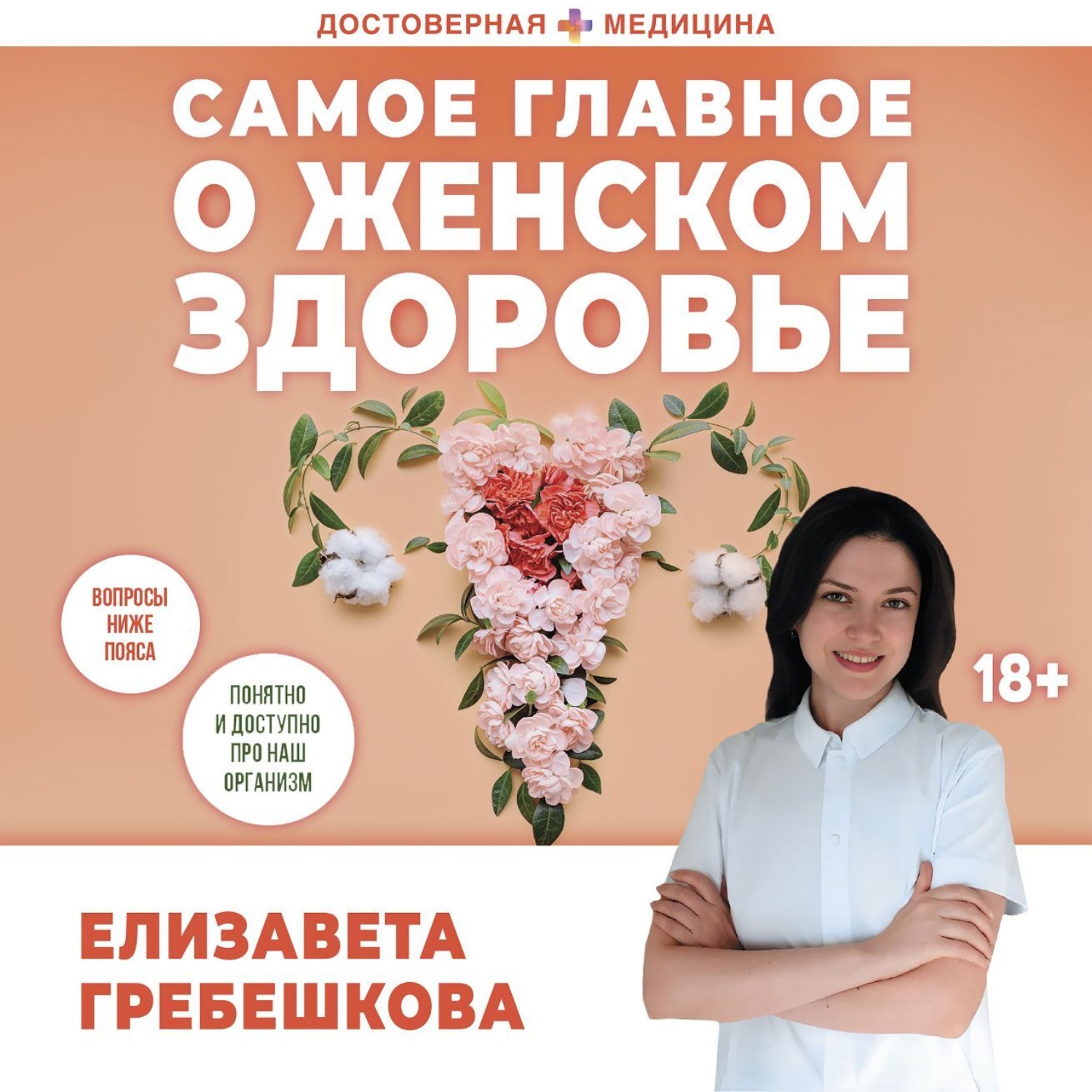 Обложка книги «Самое главное о женском здоровье. Вопросы ниже пояса»