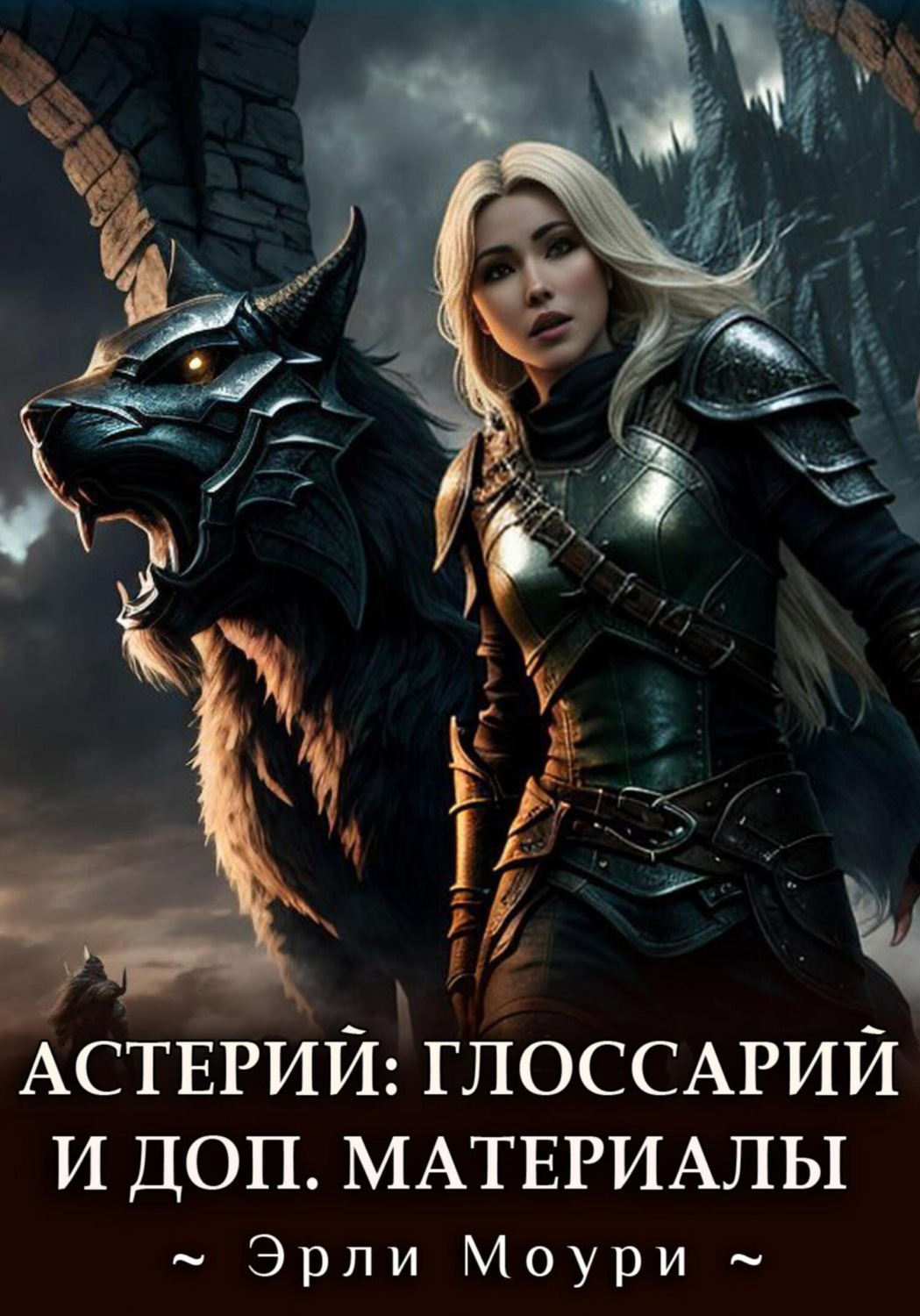 Обложка книги «Астерий. Глоссарий, карты и арты к циклу»