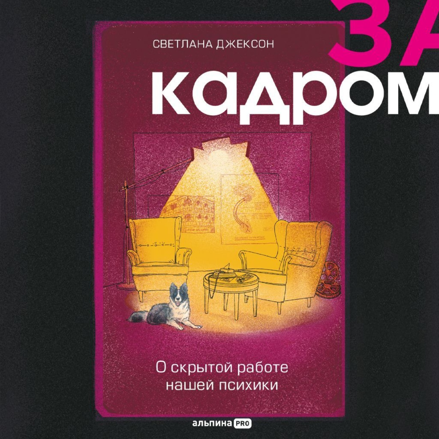 Обложка книги «За кадром. О скрытой работе нашей психики»