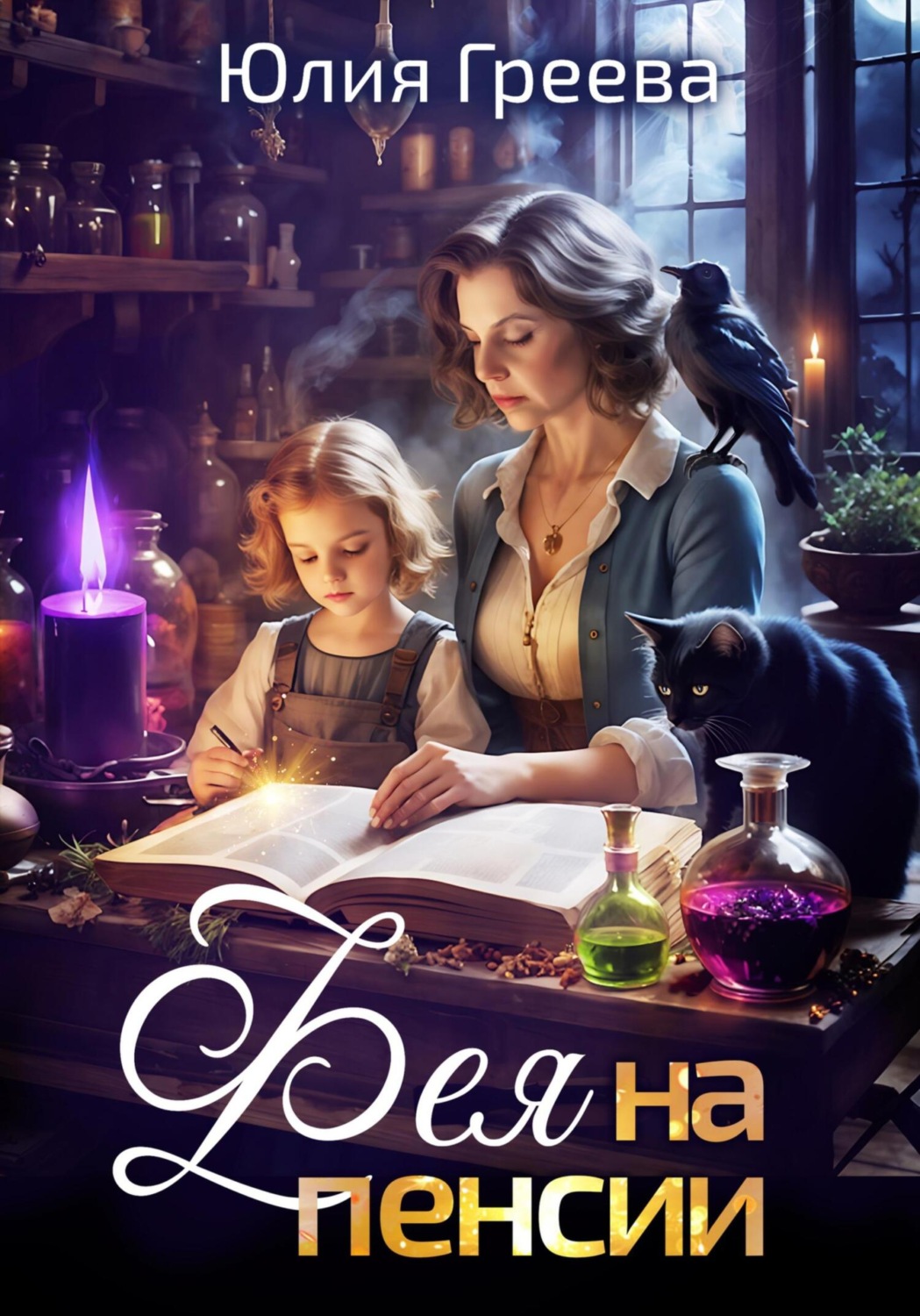 Обложка книги «Фея на пенсии»