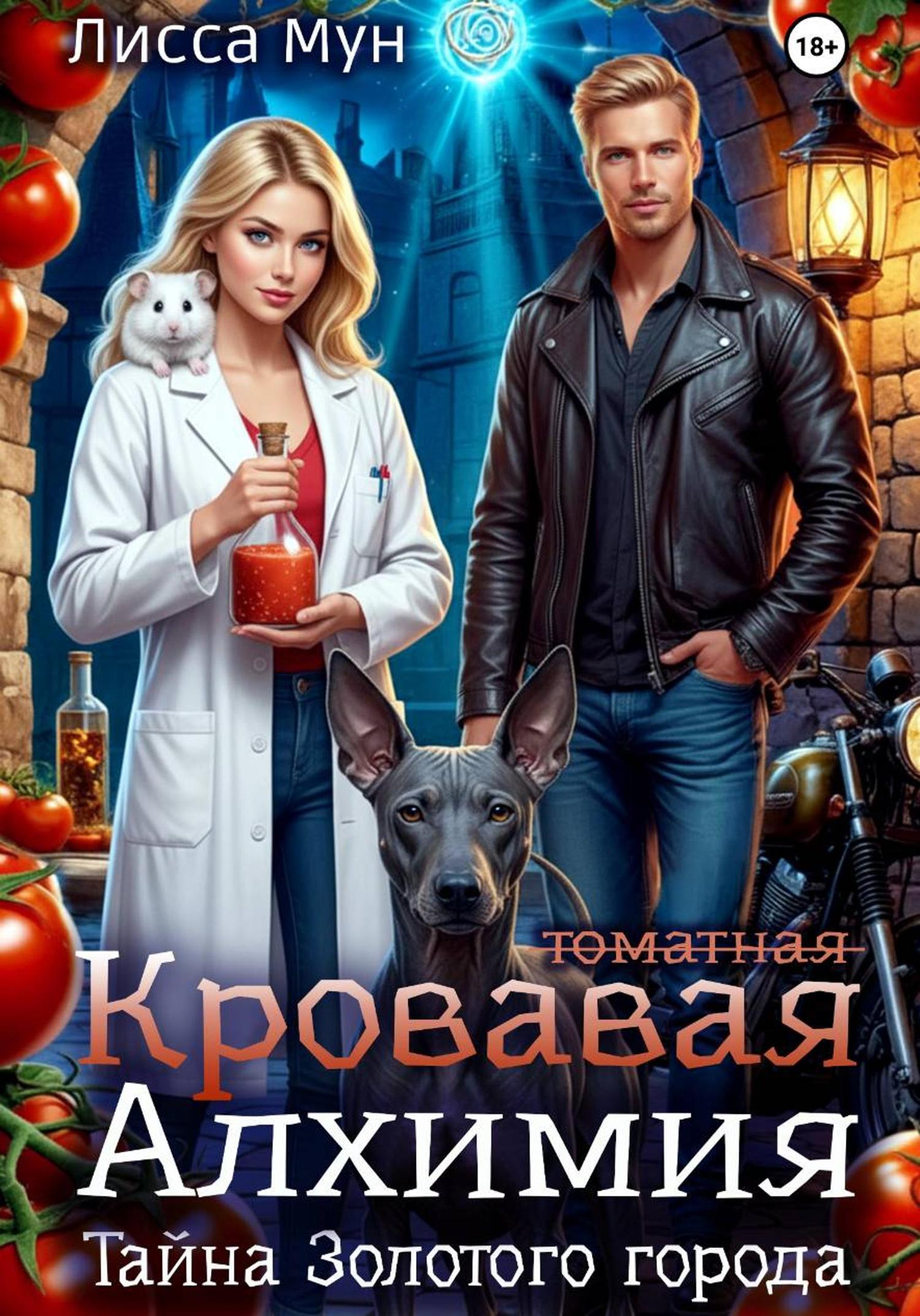 Обложка книги «Кровавая алхимия: тайна Золотого города»