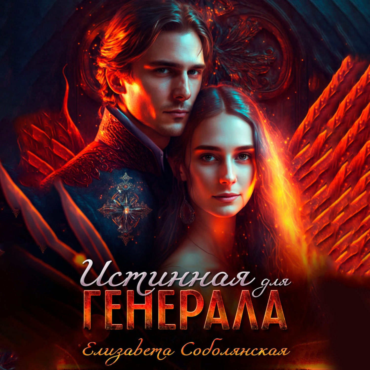 Обложка книги «Истинная для генерала»