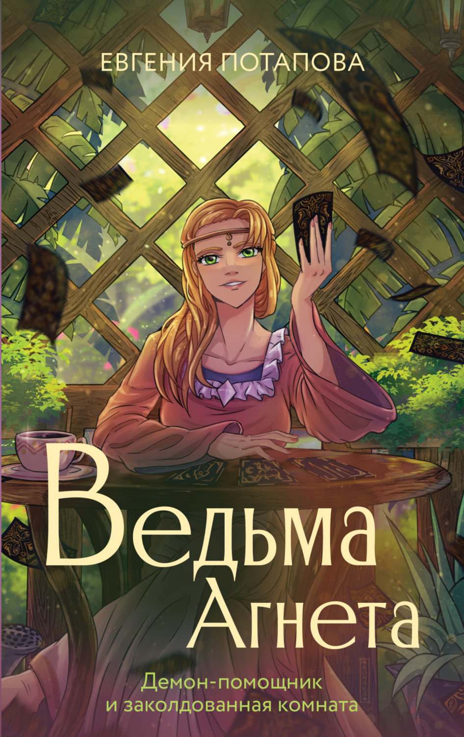 Обложка книги «Ведьма Агнета. Демон-помощник и заколдованная комната»