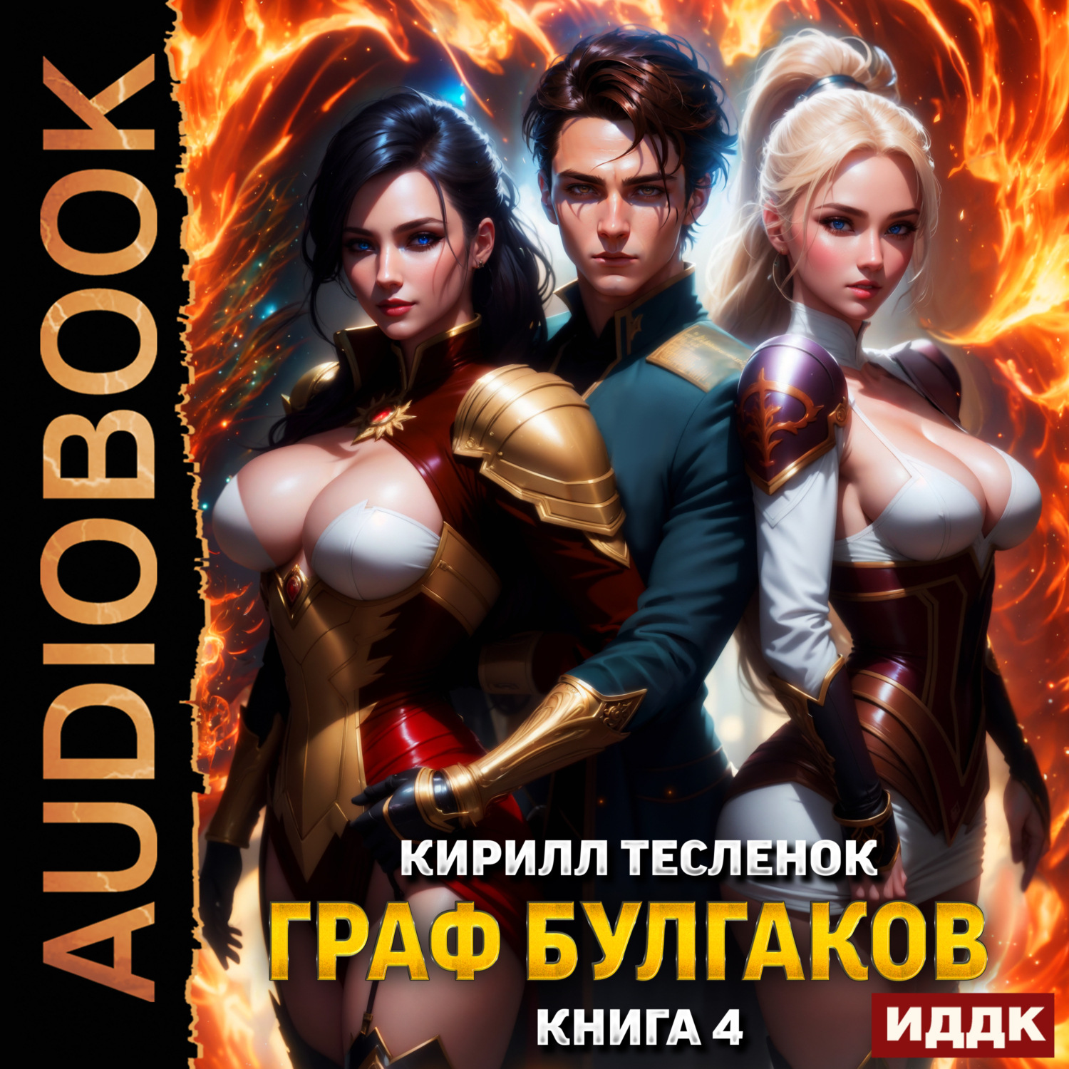 Обложка книги «Граф Булгаков. Книга 4. Аномалия Архидемон»