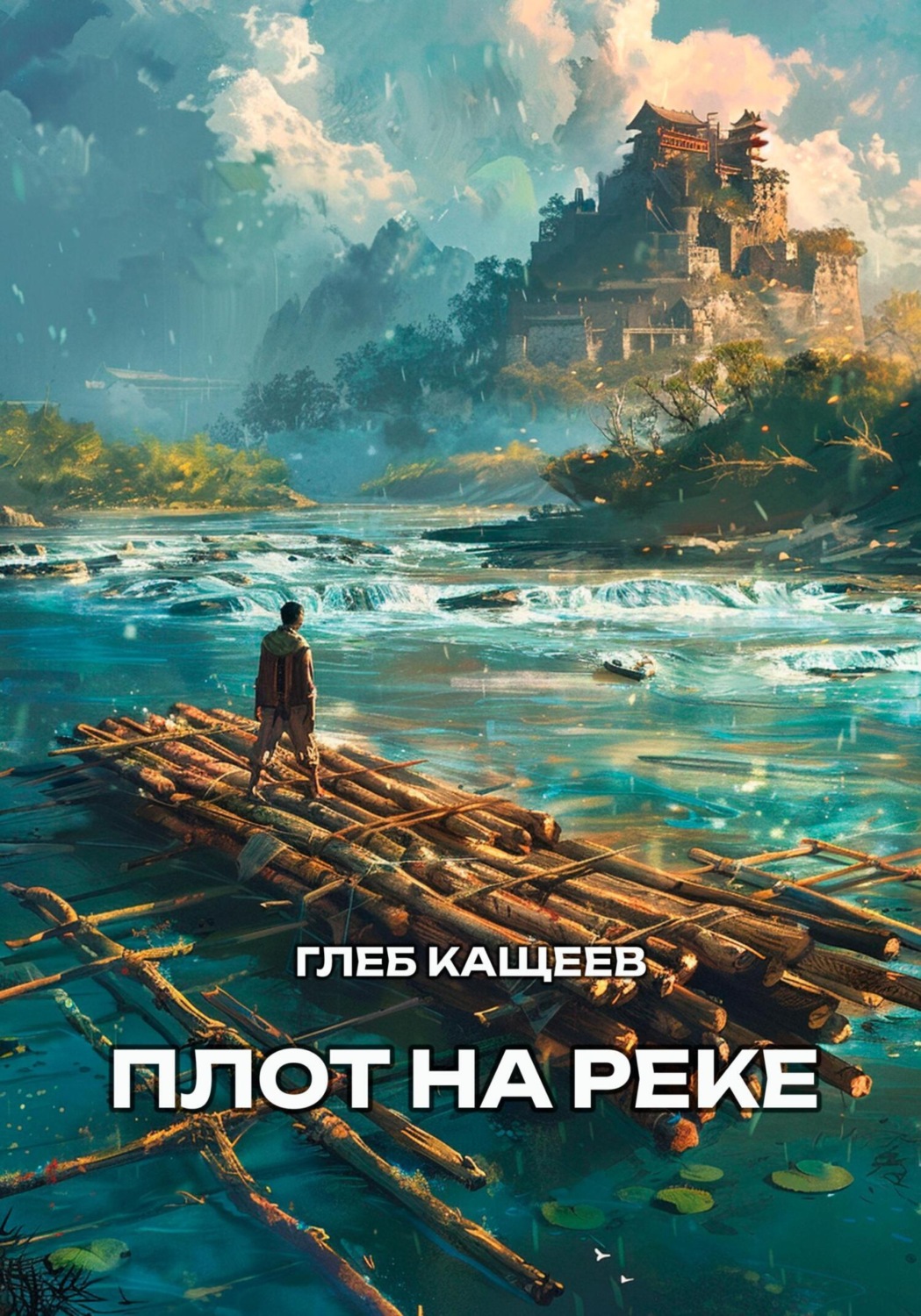 Обложка книги «Плот на реке»