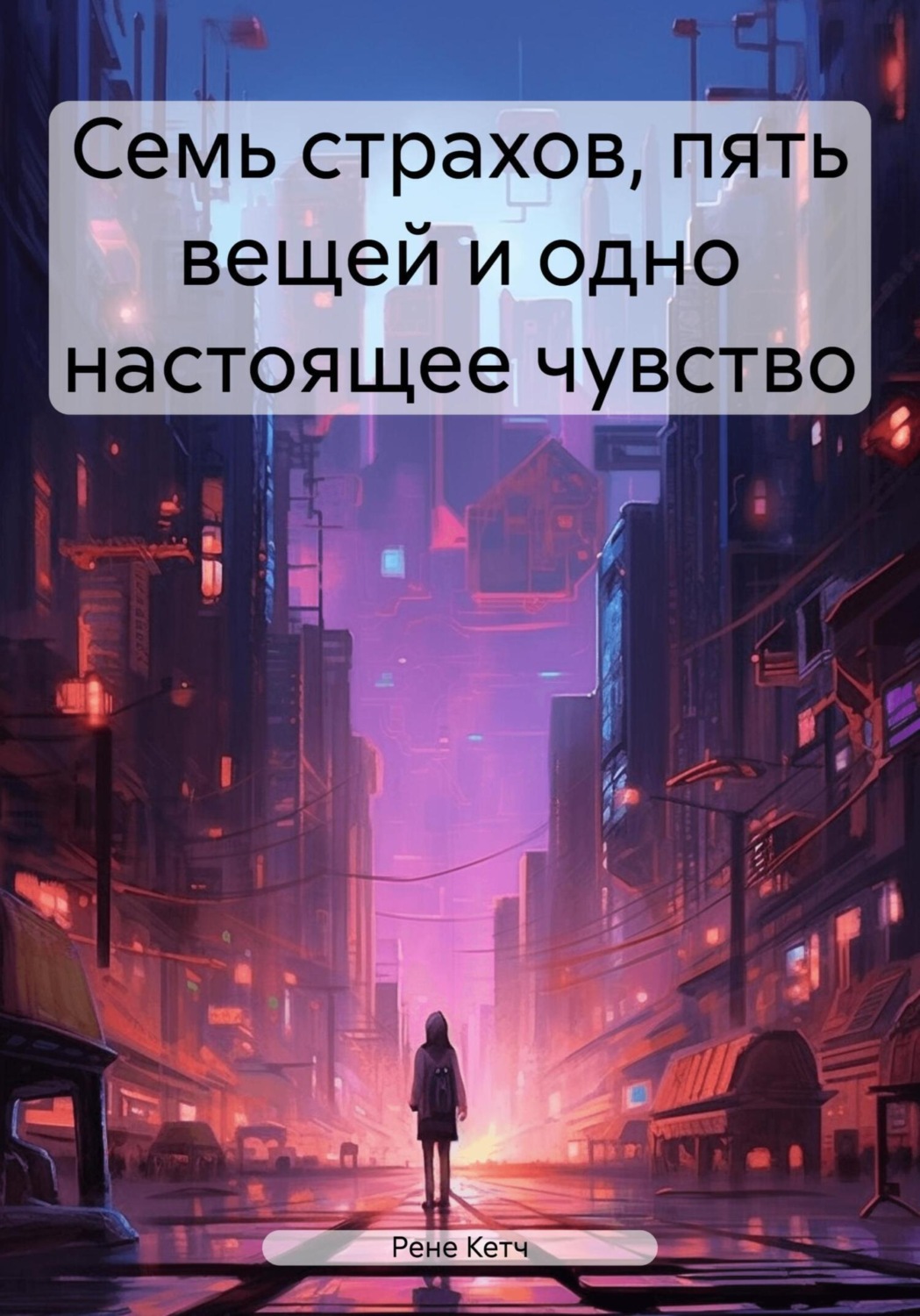 Обложка книги «Семь страхов, пять вещей и одно настоящее чувство»
