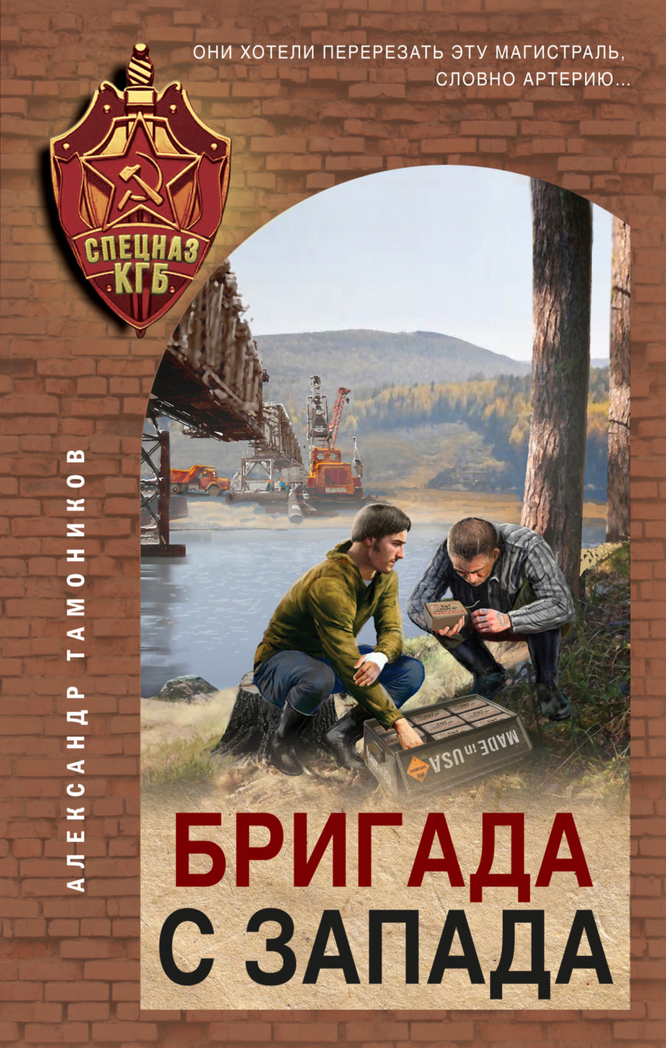 Обложка книги «Бригада с запада»
