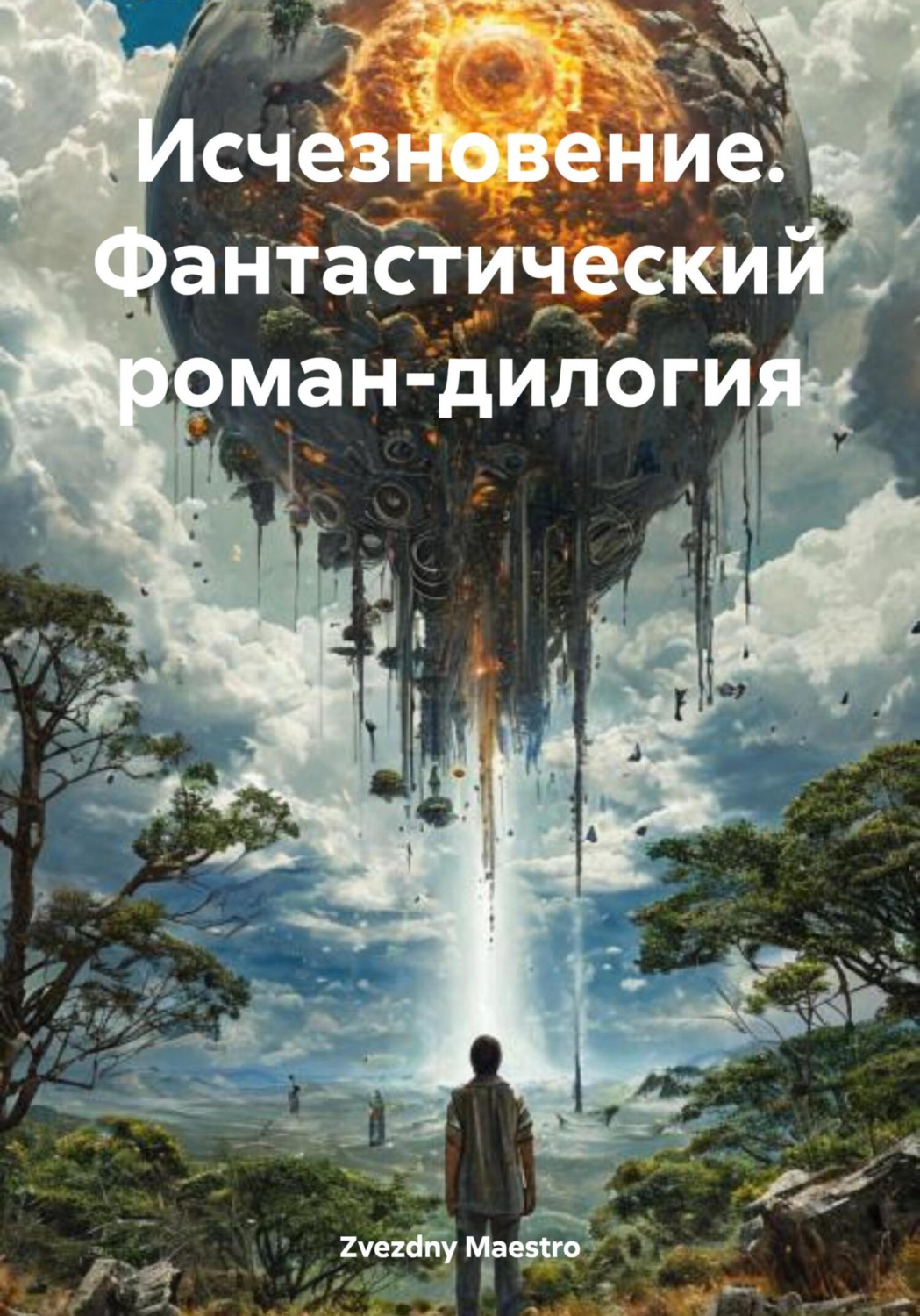 Обложка книги «Исчезновение. Фантастический роман-дилогия»