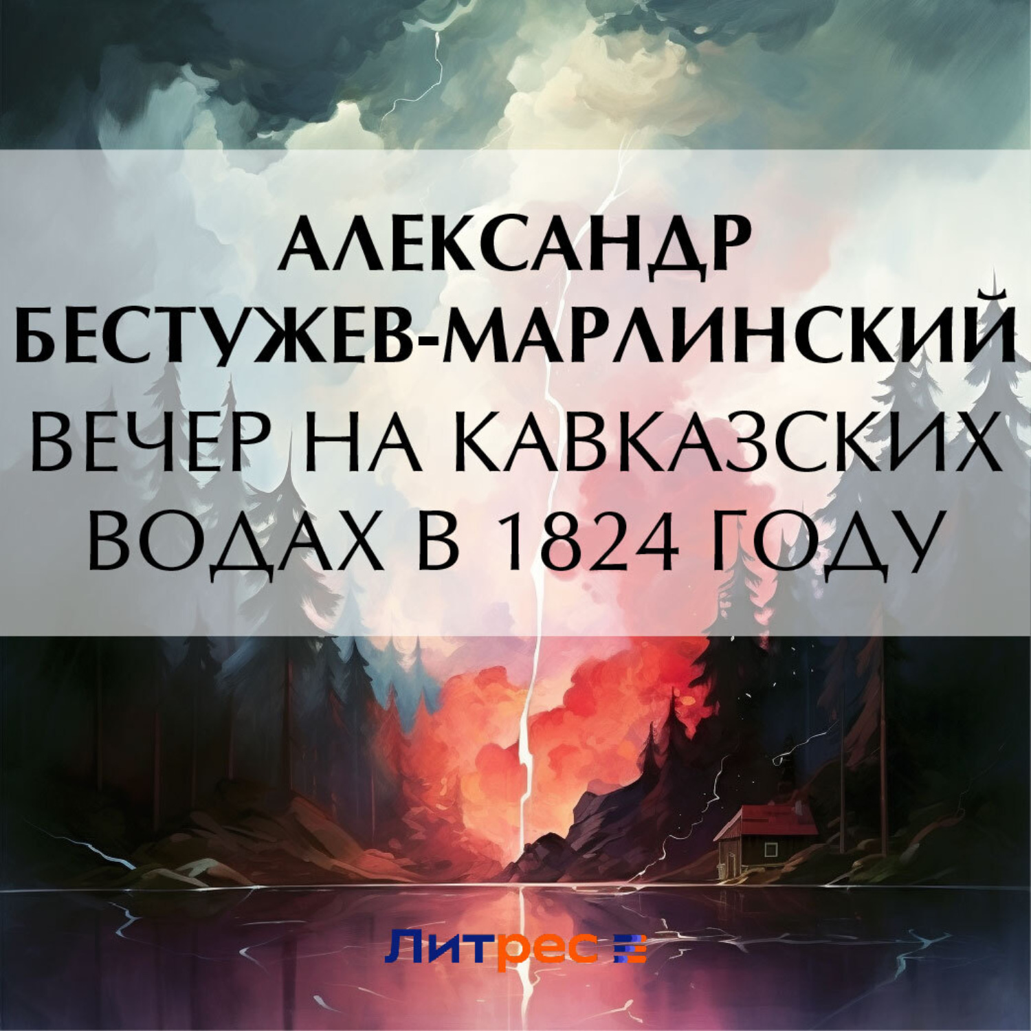 Обложка книги «Вечер на Кавказских водах в 1824 году»