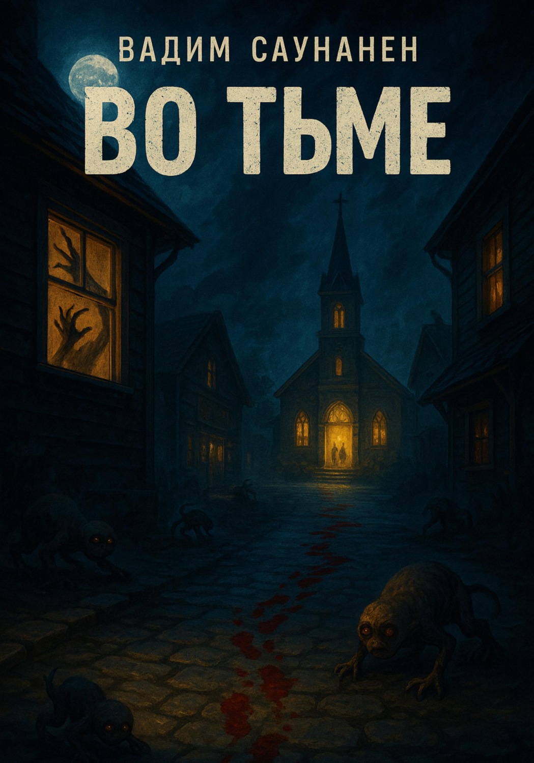Обложка книги «Во тьме»