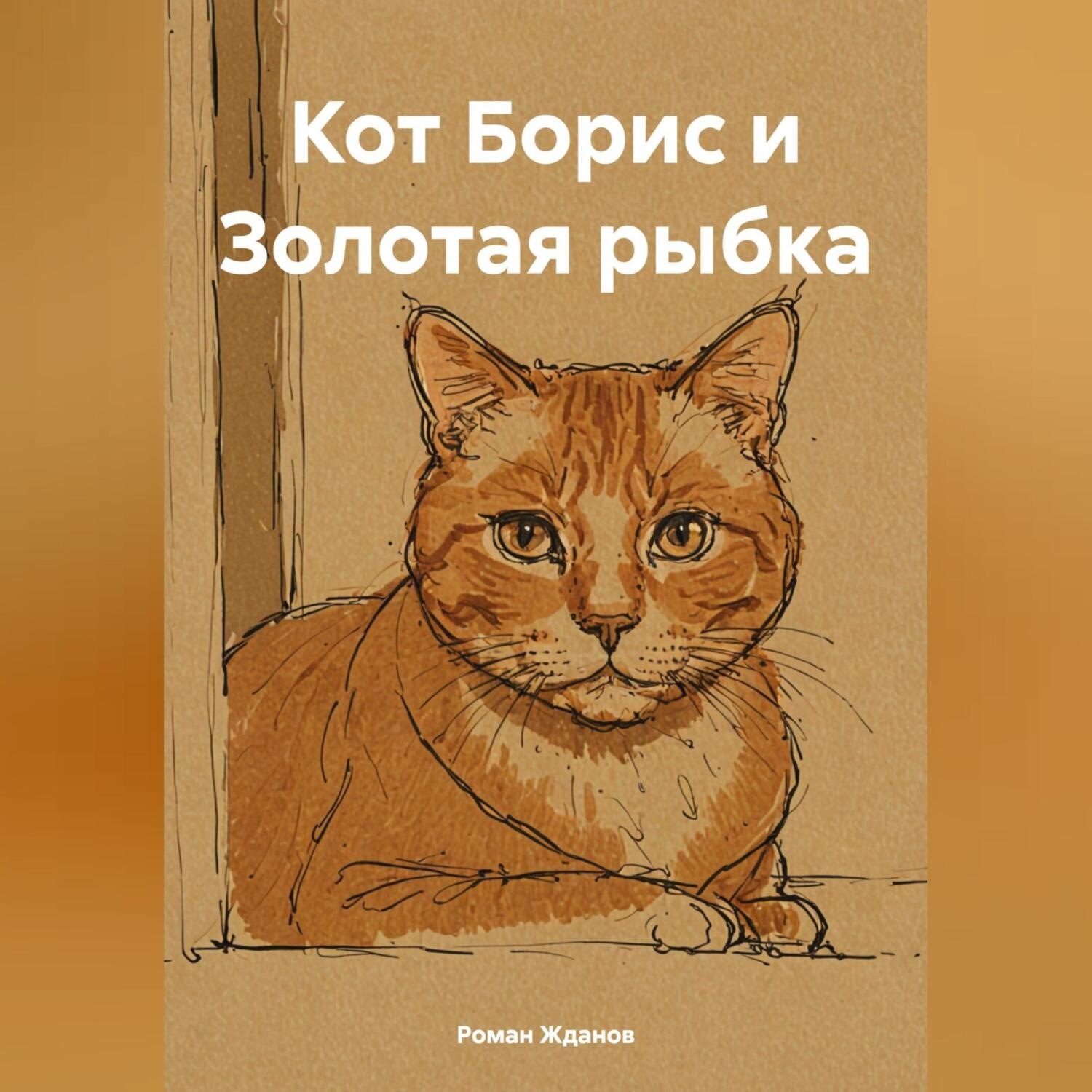 Обложка книги «Кот Борис и Золотая рыбка»