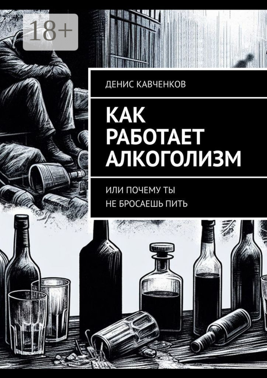 Обложка книги «Как работает алкоголизм. Или почему ты не бросаешь пить»
