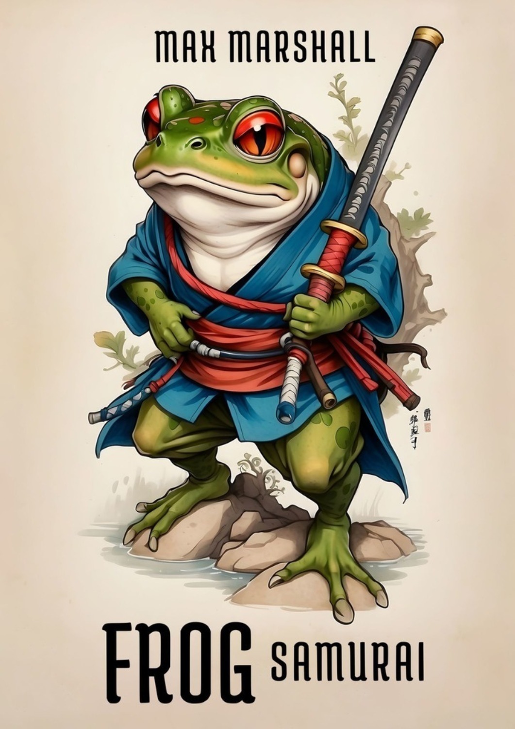 Обложка книги «Frog Samurai»