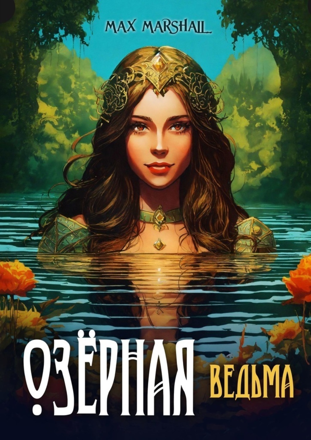 Обложка книги «Озёрная ведьма»