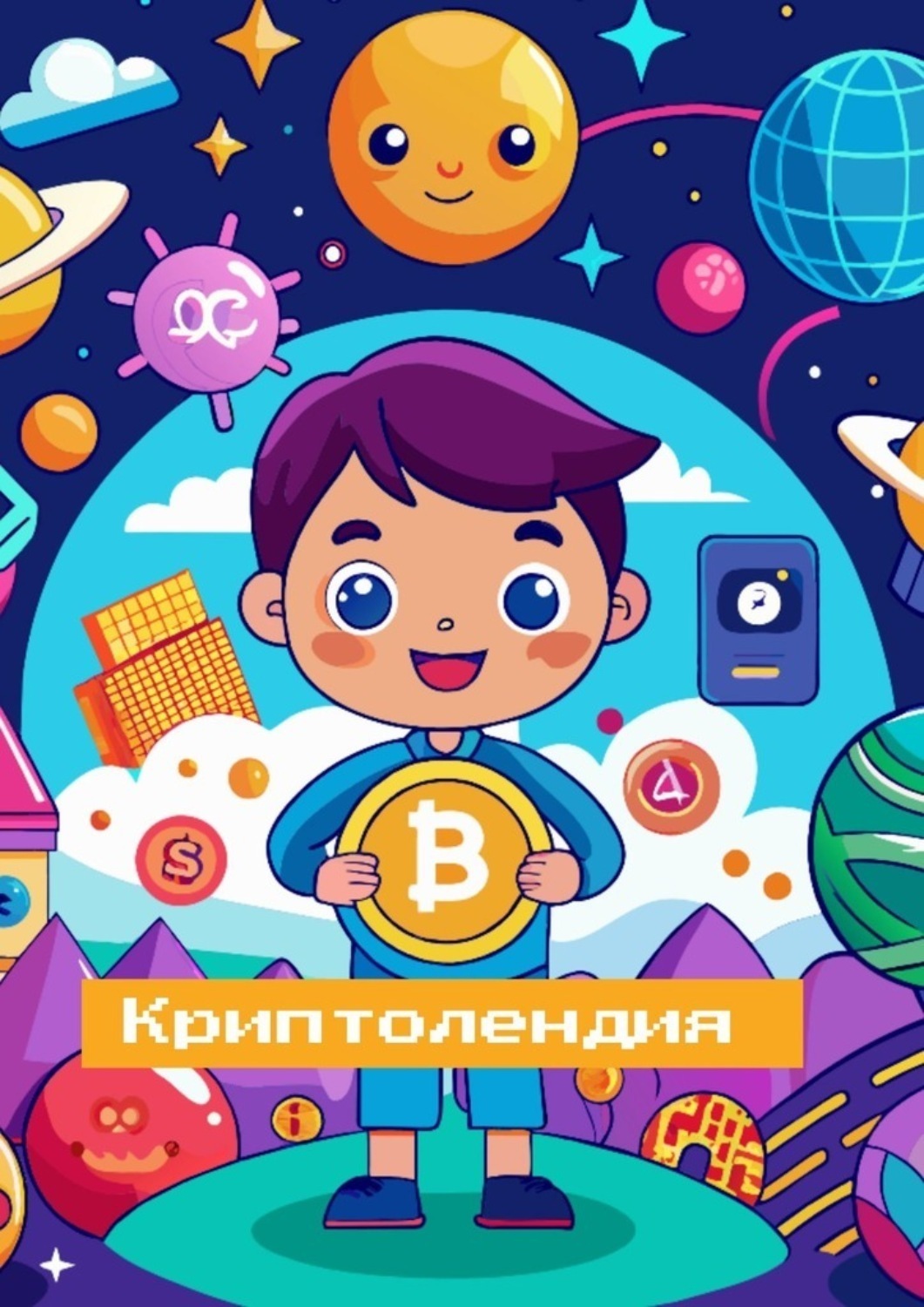 Обложка книги «Криптолендия. Книга первая»