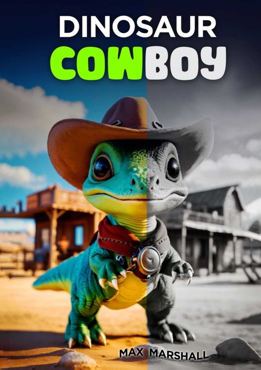 Обложка книги «Dinosaur Cowboy»