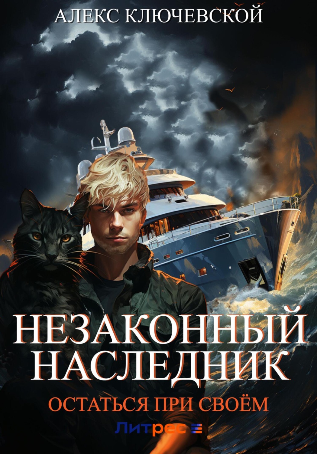 Обложка книги «Незаконный наследник. Остаться при своём»