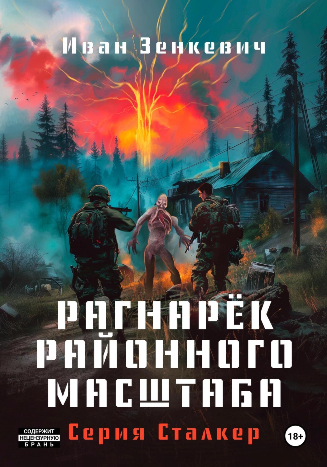 Обложка книги «Сталкер. Рагна́рёк районного масштаба»
