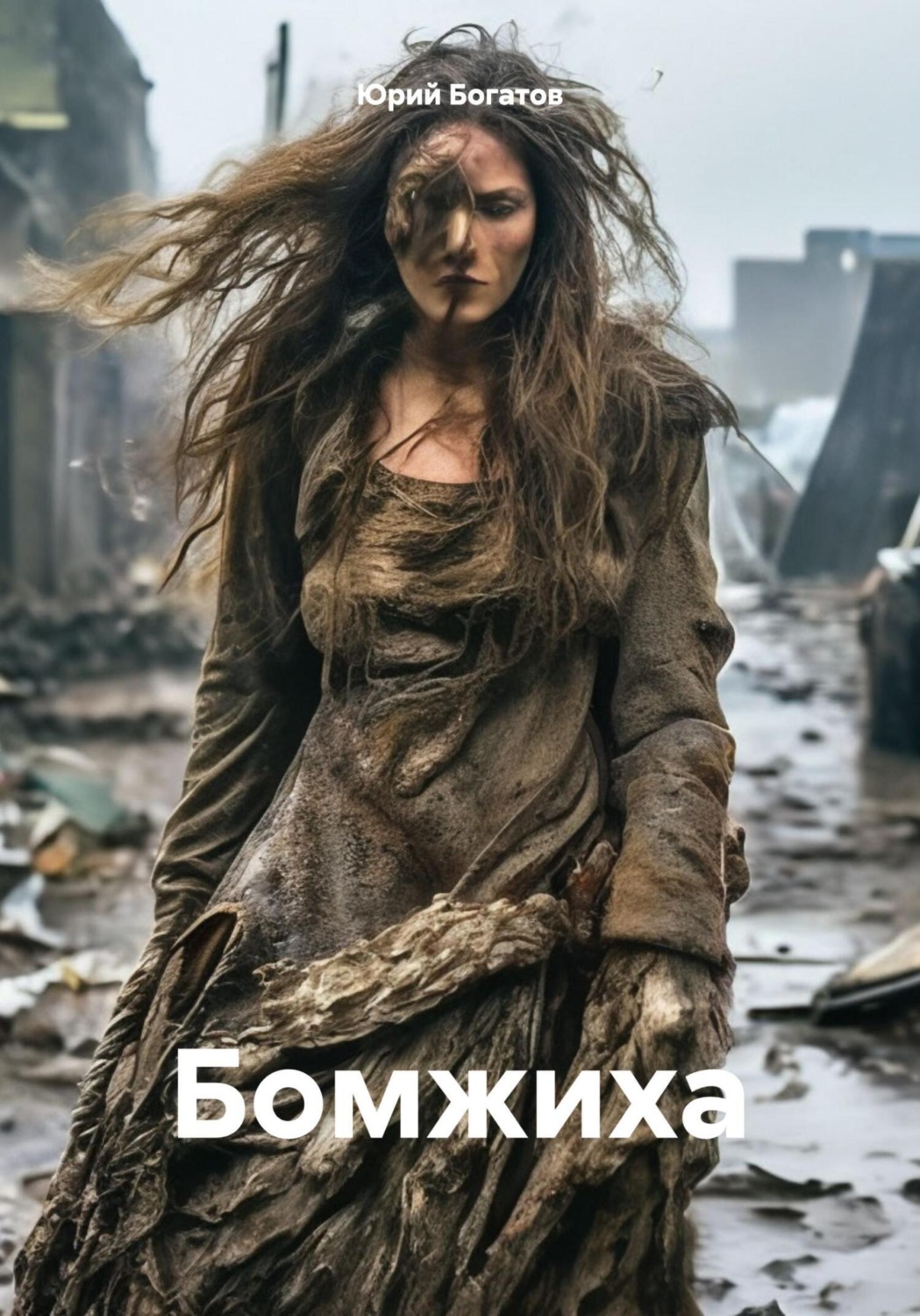 Обложка книги «Бомжиха»