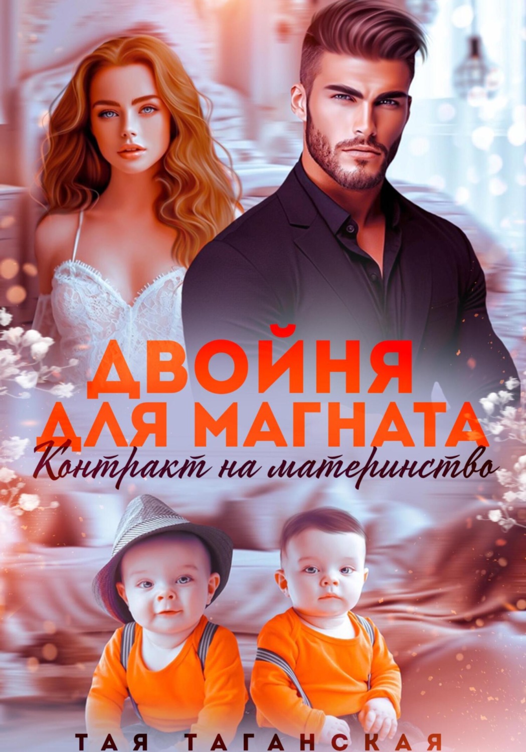 Обложка книги «Двойня для магната. Контракт на материнство»
