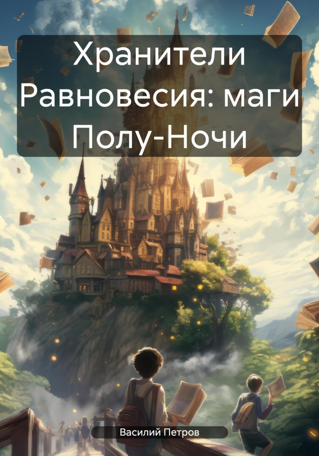 Обложка книги «Хранители Равновесия: маги Полу-Ночи»