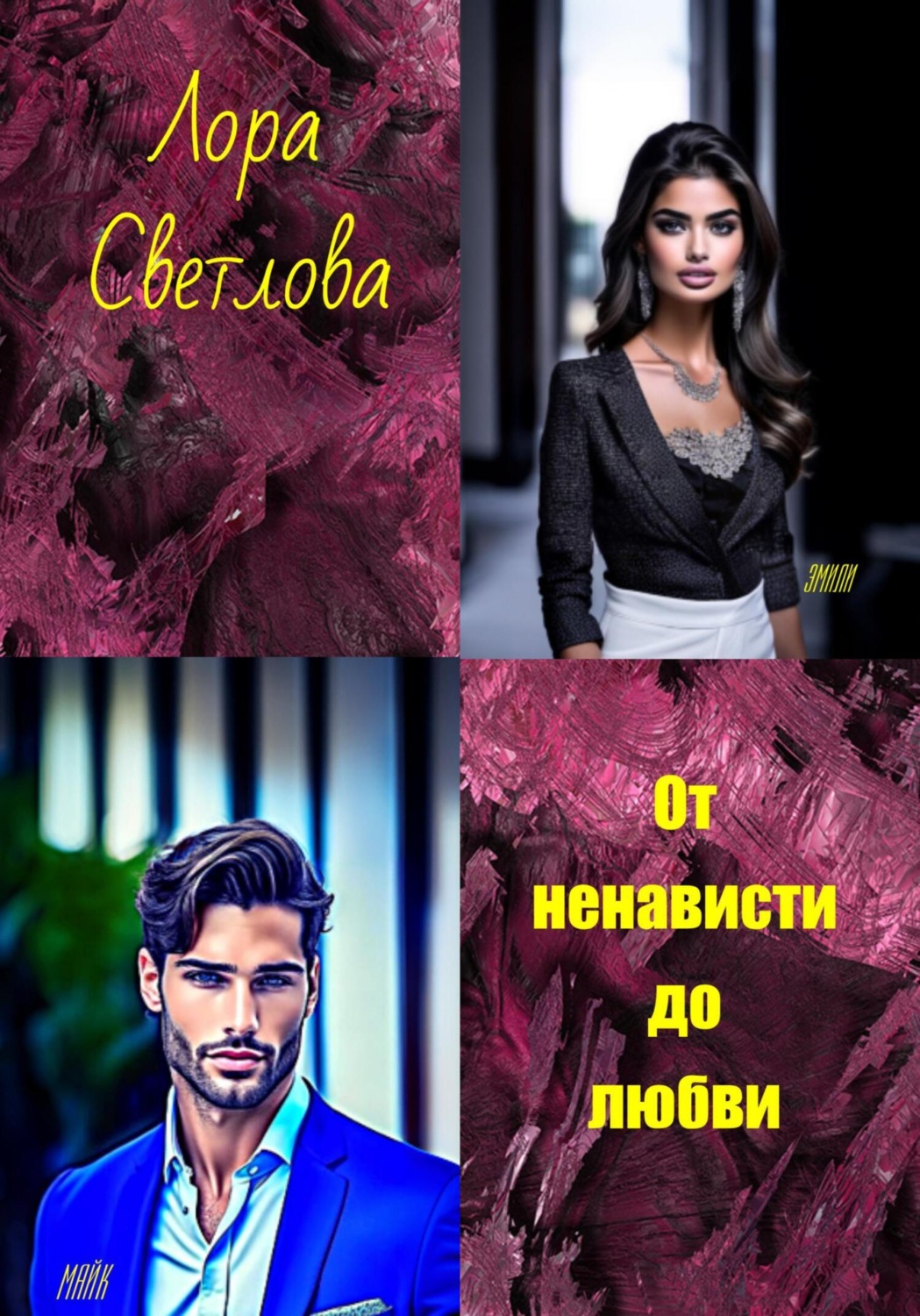 Обложка книги «От ненависти до любви»