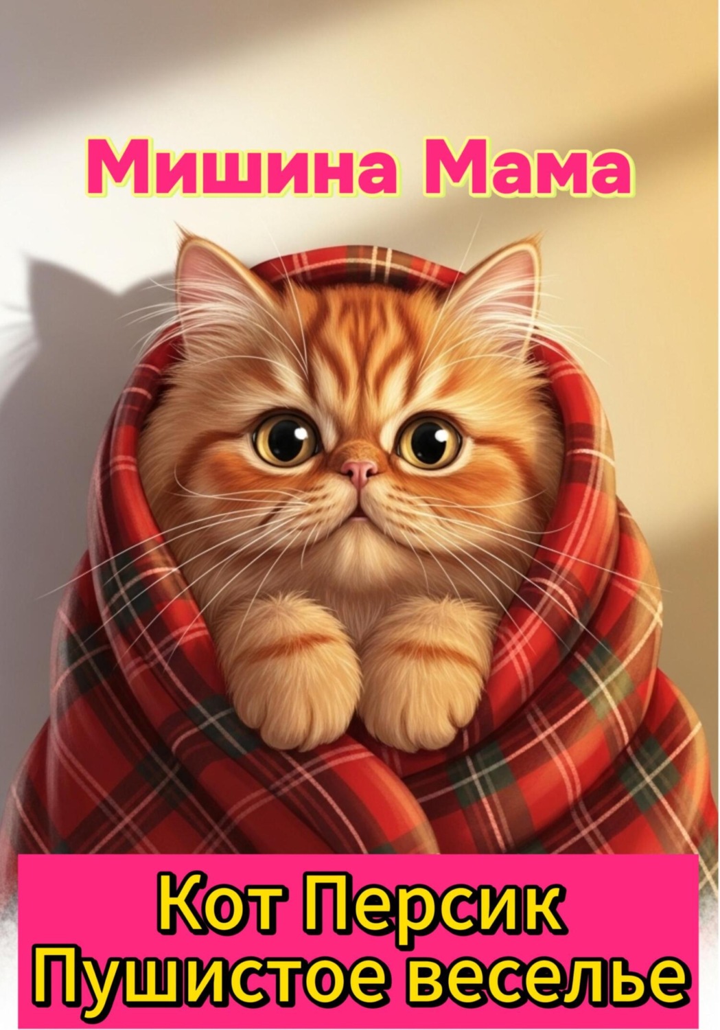 Обложка книги «Кот Персик. Пушистое веселье»