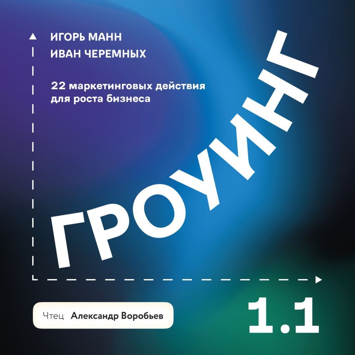 Обложка книги «Гроуинг 1.1. 22 маркетинговых действия для роста бизнеса»