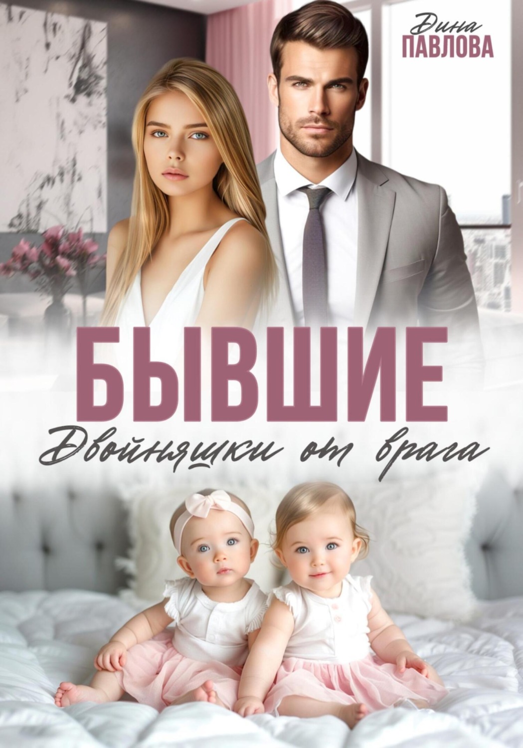 Обложка книги «Бывшие. Двойняшки от врага»
