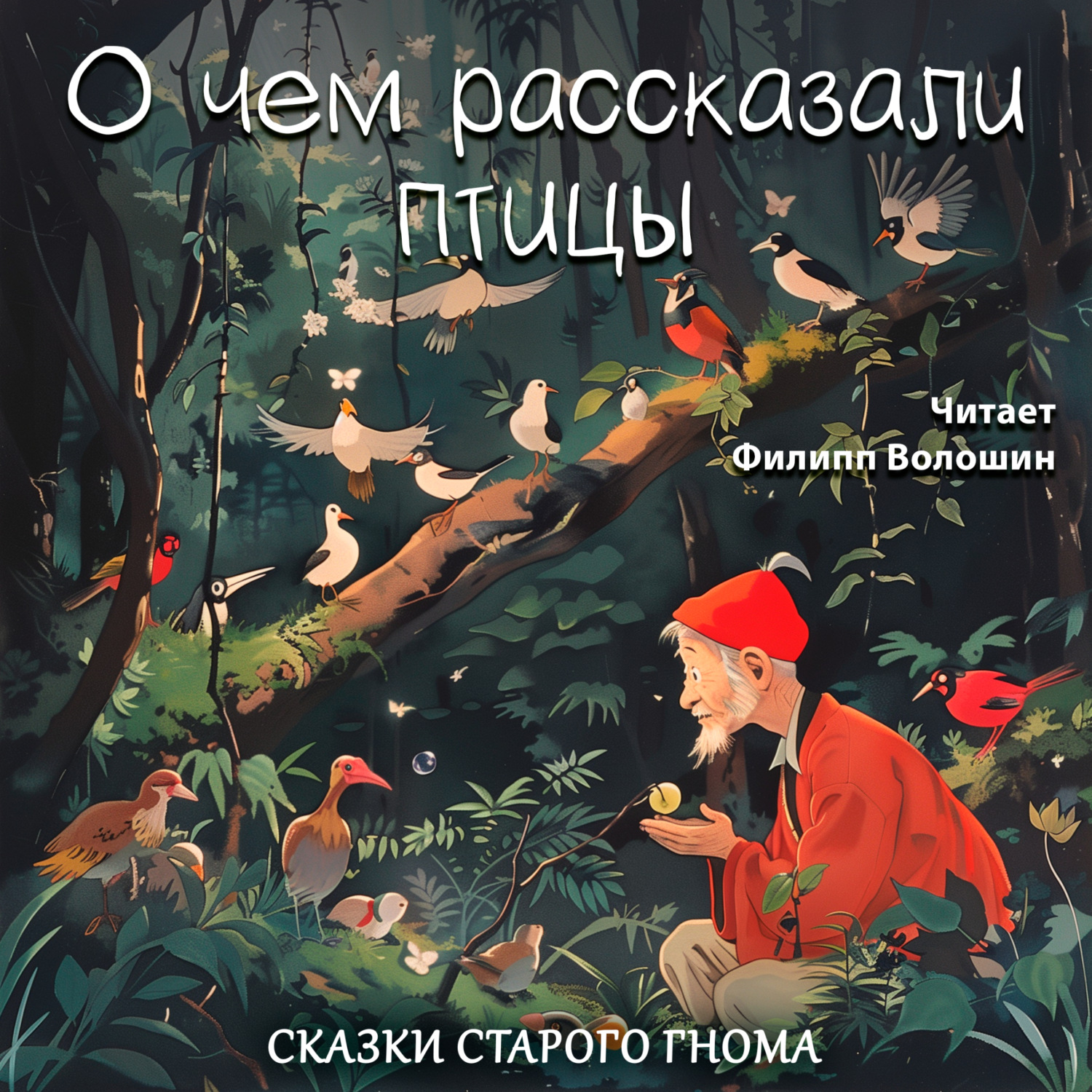 Обложка книги «О чём рассказали птицы»