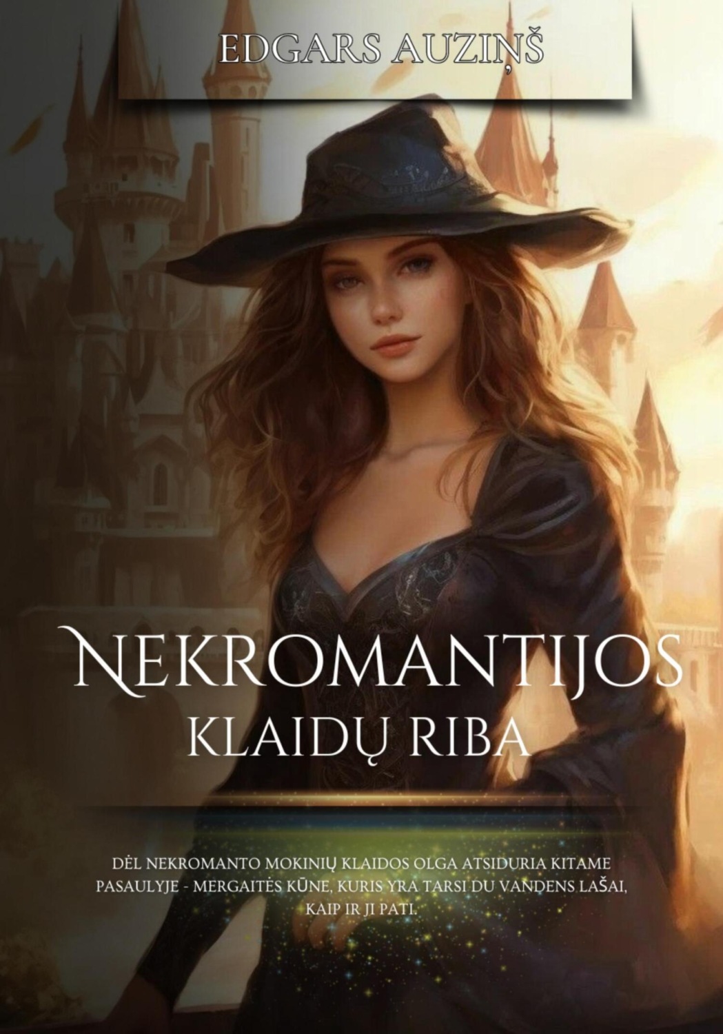 Обложка книги «Nekromantijos klaidų riba»