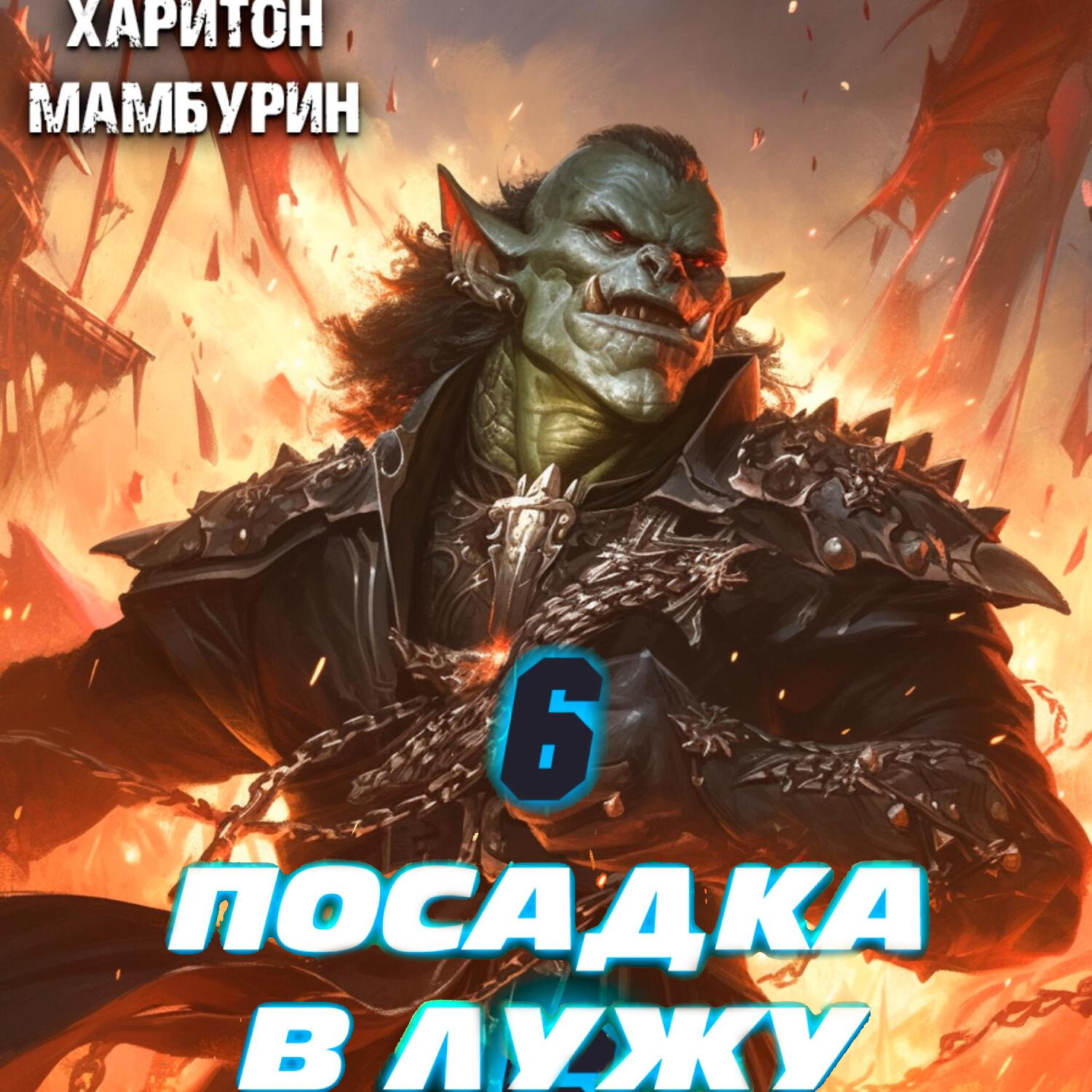Обложка книги «Посадка в лужу. Книга шестая»