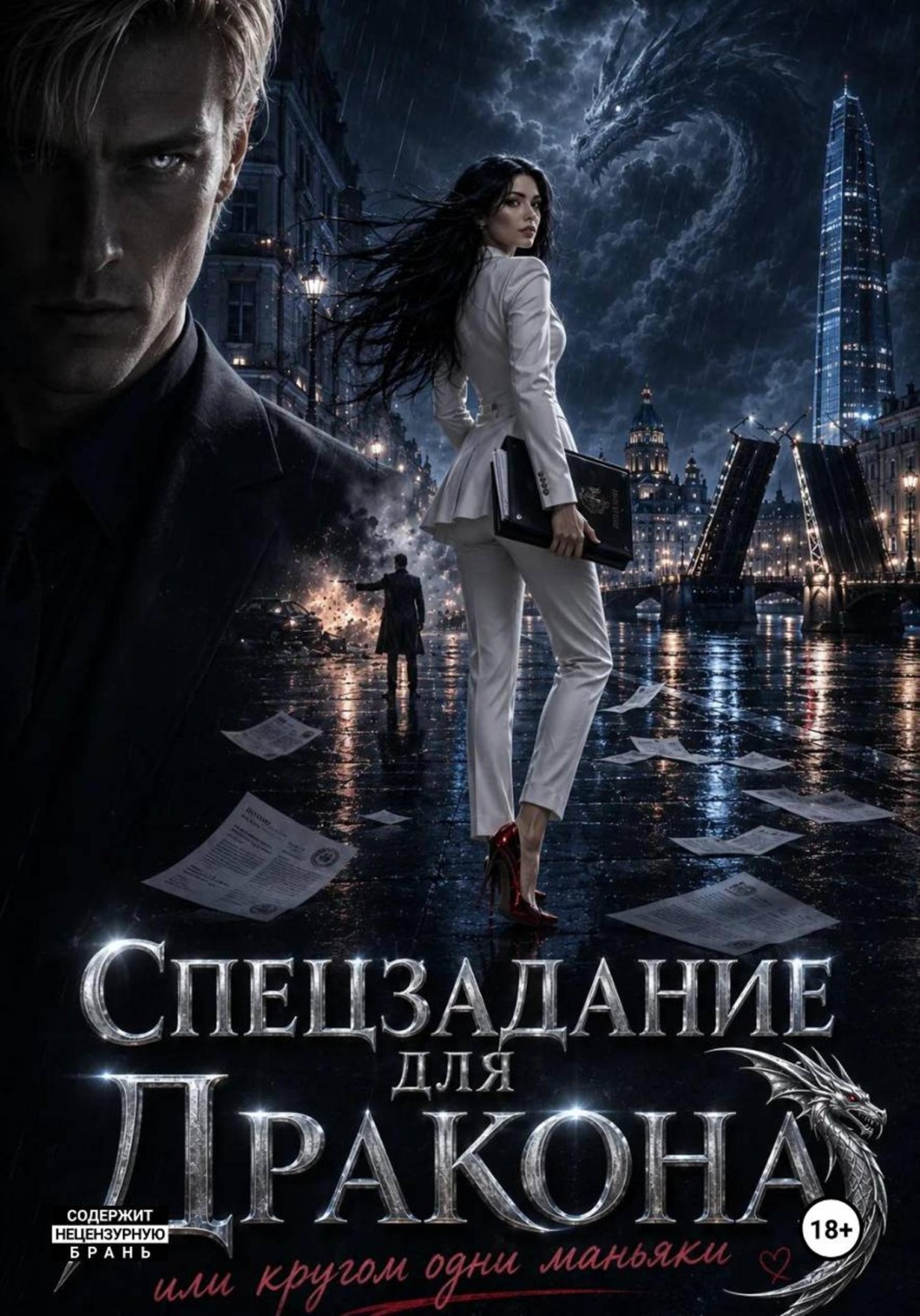 Обложка книги «Спецзадание для дракона, или кругом одни маньяки»