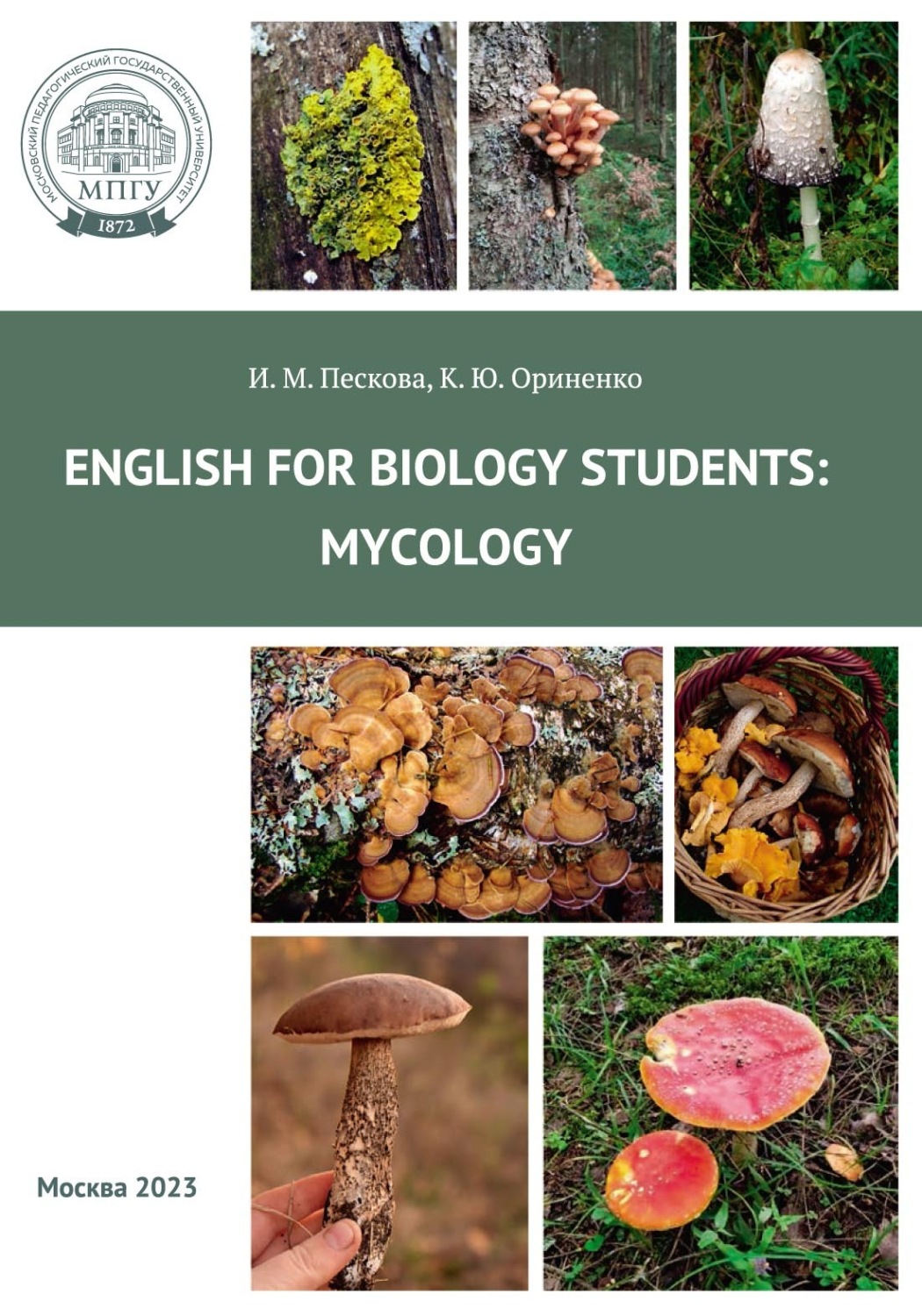 Обложка книги «Английский для студентов-биологов: микология = English for biology students: Mycology»
