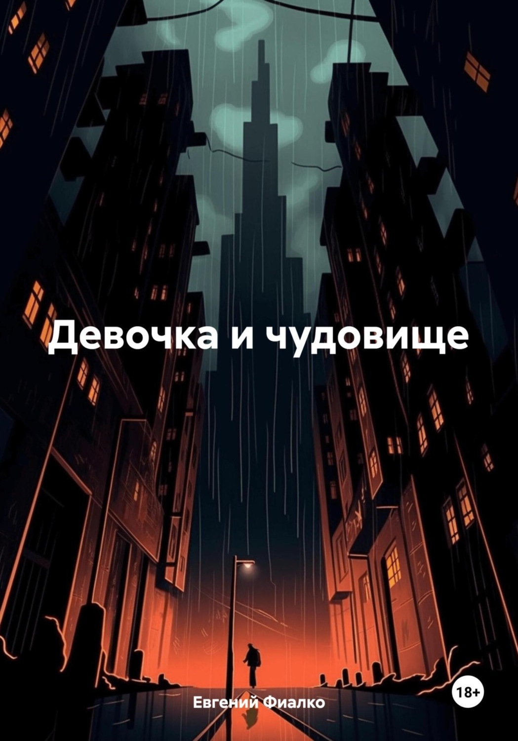 Обложка книги «Девочка и чудовище»