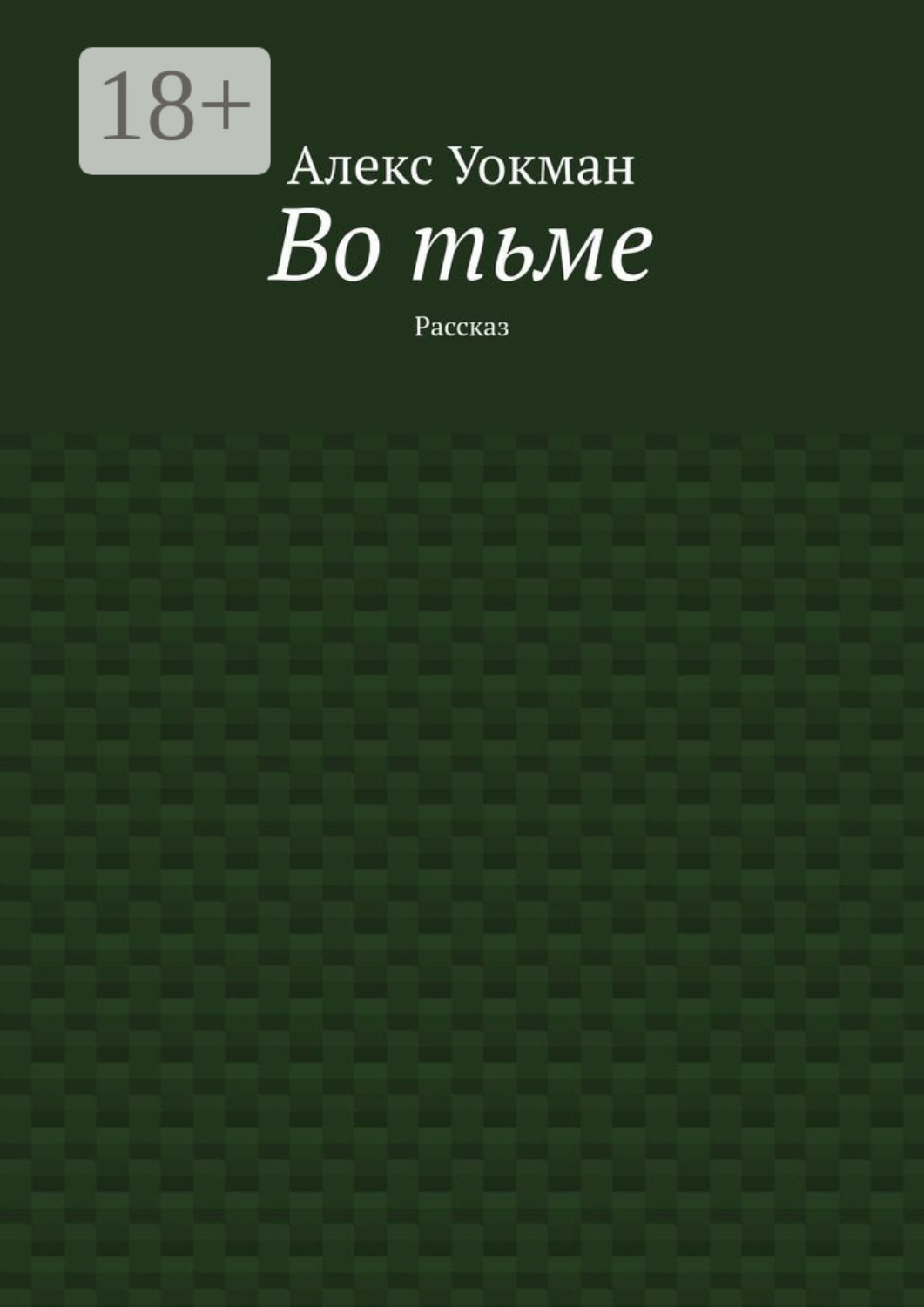 Обложка книги «Во тьме. Рассказ»